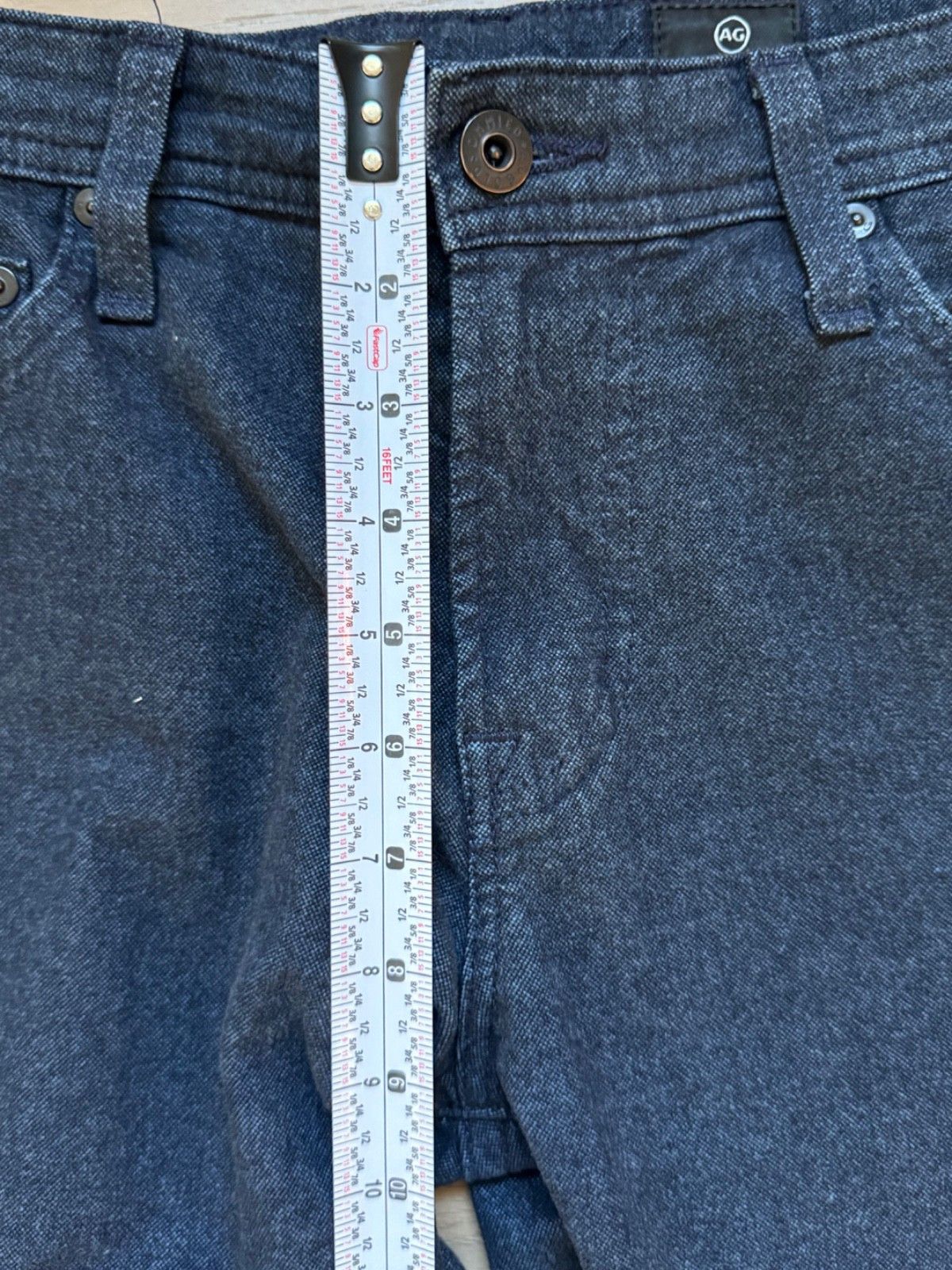 AG Adriano Goldschmied AG Adriano Goldschmied Men's Tellis Slim Jeans 30x34(31*) Size US 30 / EU 46 - 7 Thumbnail