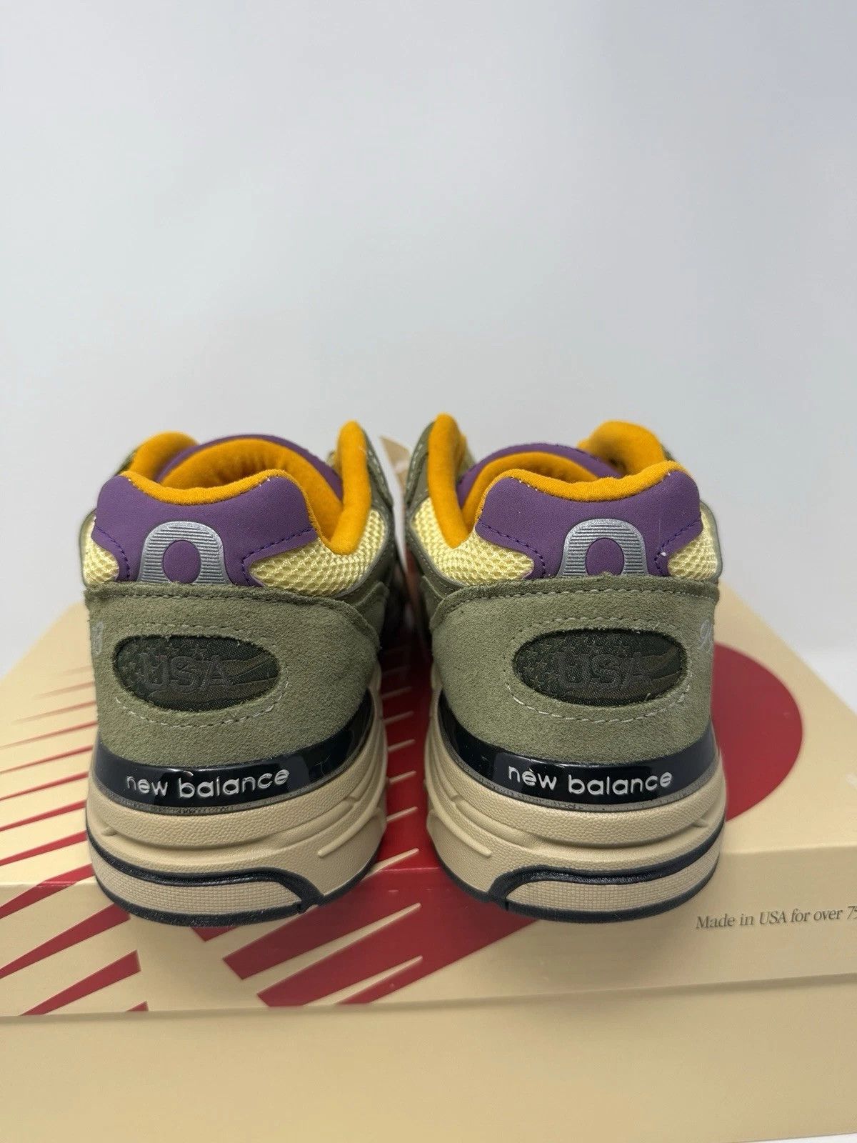 New Balance New Balance Teddy Santis x 993 Made in USA Olive Size 10.5 Size US 10.5 / EU 43-44 - 6 Thumbnail