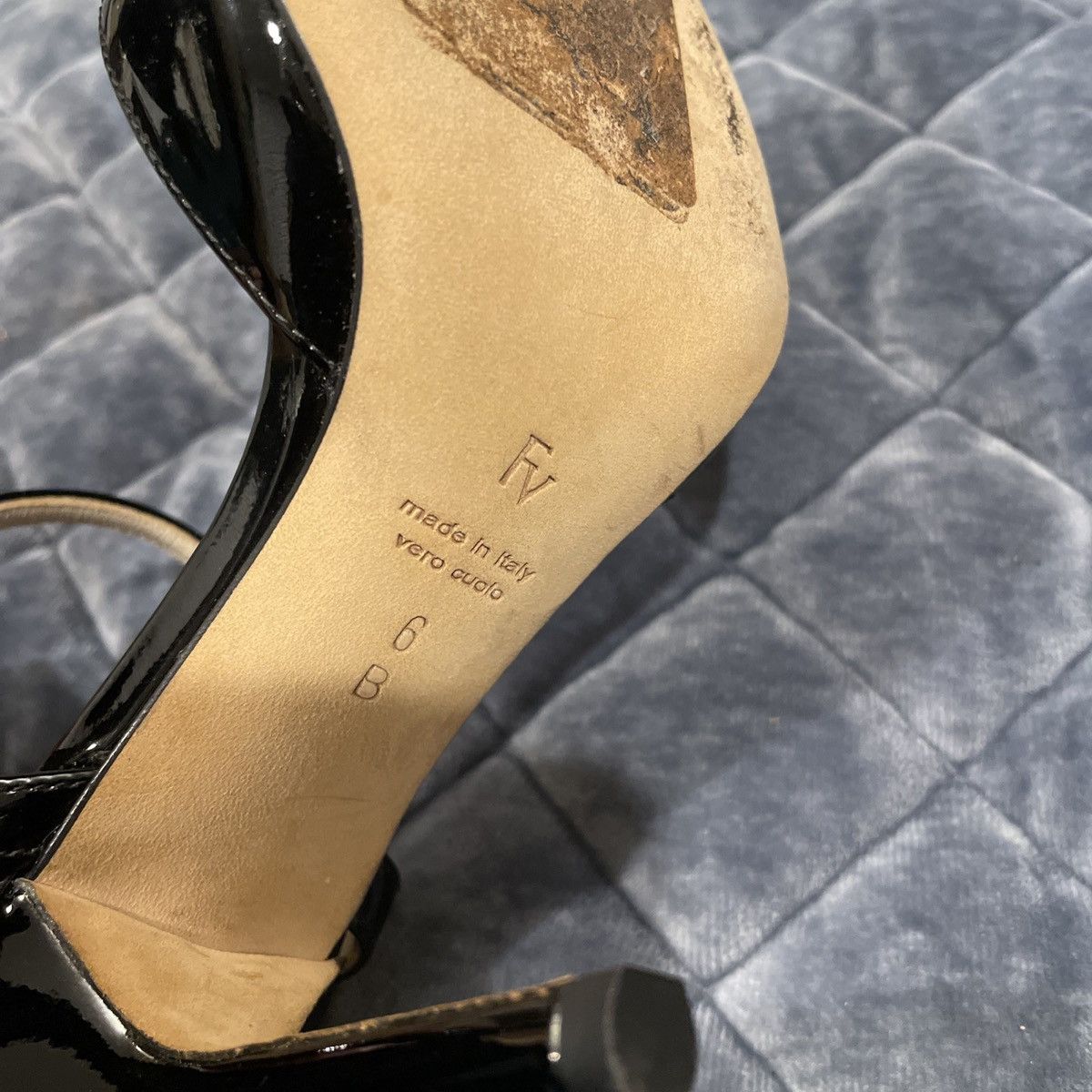 Other Frances Valentine Patent LeatherAbstract D’Orsay Pumps Size US 6 / IT 36 - 6 Thumbnail
