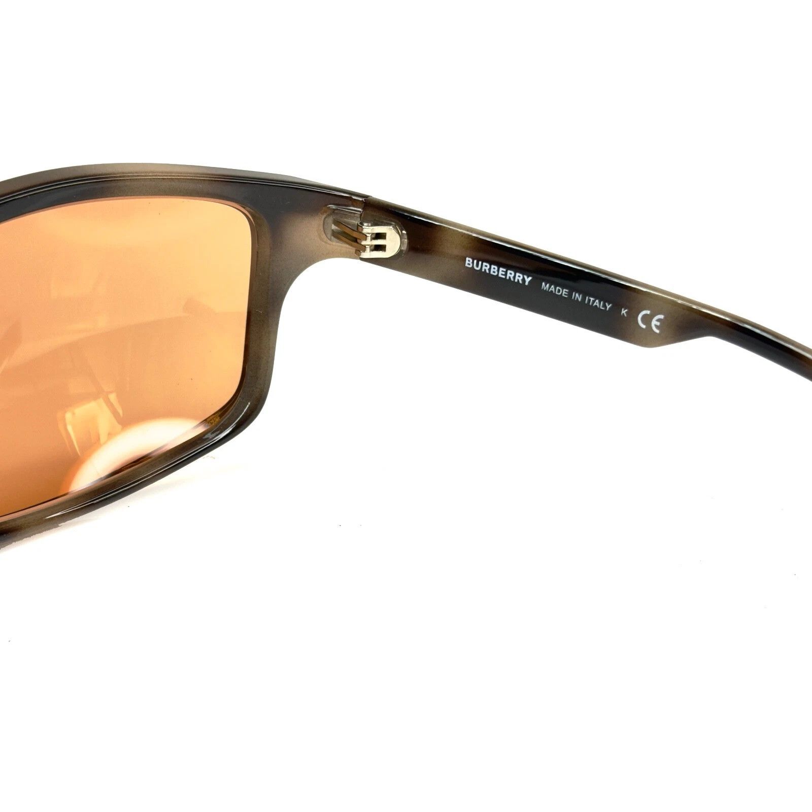 Burberry BURBERRY BE4297 4297 Wrap Mask Spotted Beige Orange Size ONE SIZE - 4 Thumbnail