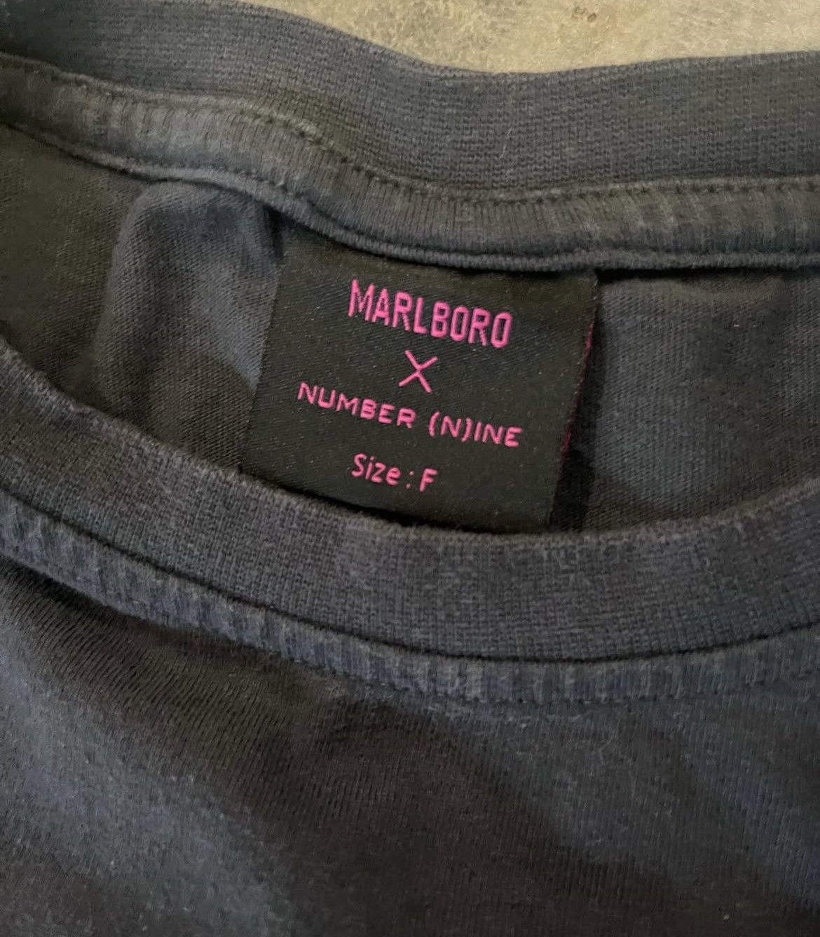 Number nine x Marlboro tribal t shirt