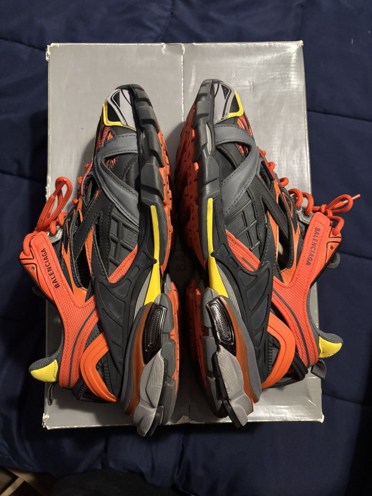 Balenciaga balenciaga track 2 orange Size US 8 / EU 41 - 5 Thumbnail