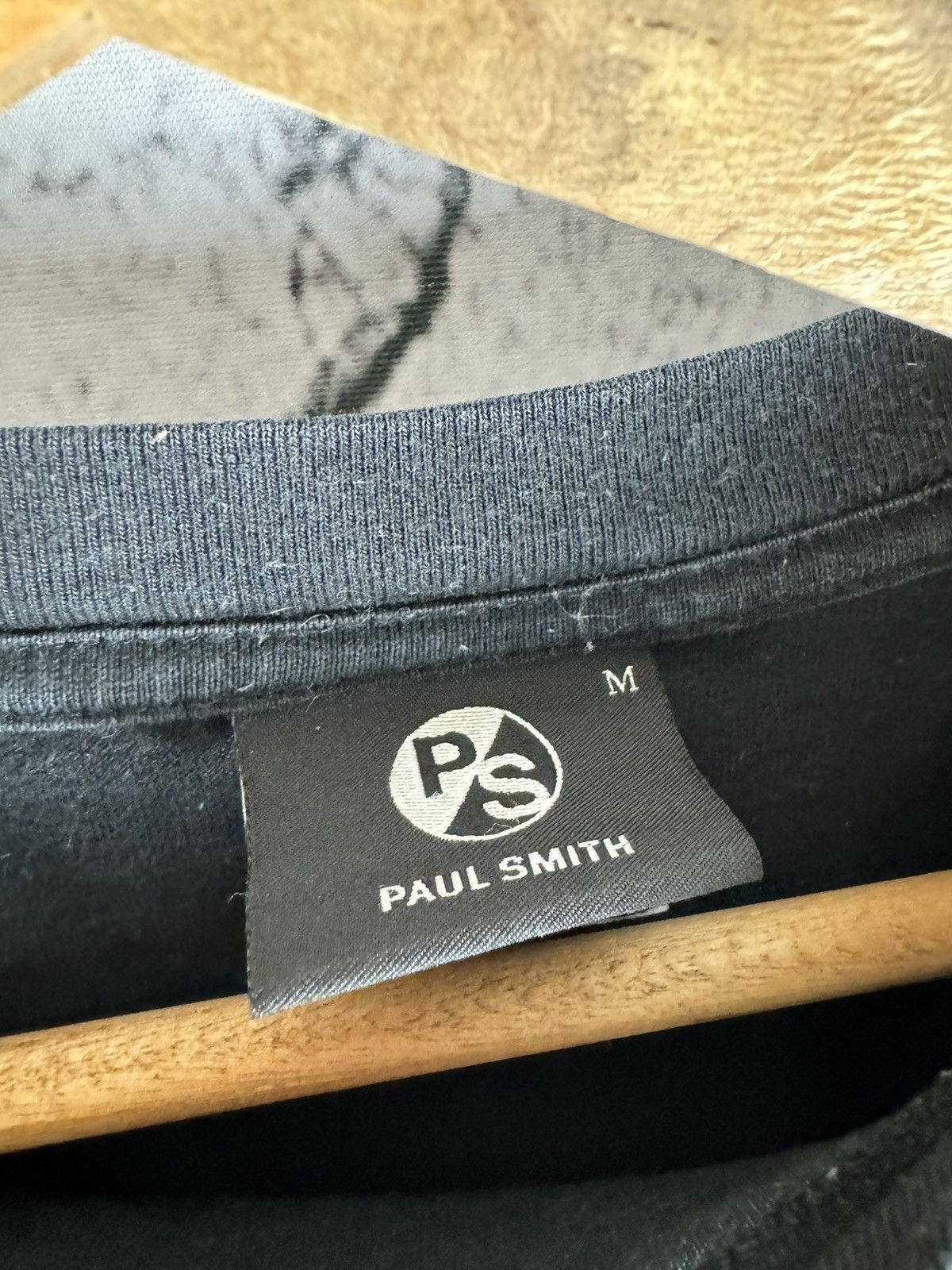 Paul Smith Vintage Paul Smith Japanese Bunny Big Logo Tee Shirt M Size US M / EU 48-50 / 2 - 3 Thumbnail