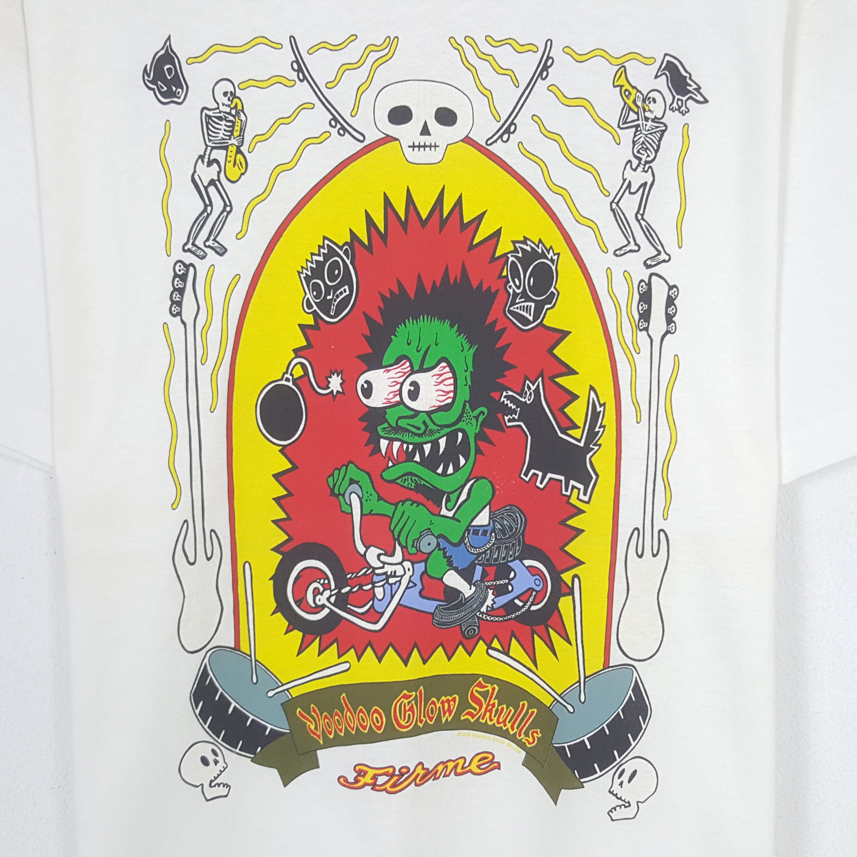 Band Tees × Vintage Vintage Vodoo Glow Skulls American Band T-shirt Size US L / EU 52-54 / 3 - 2 Thumbnail