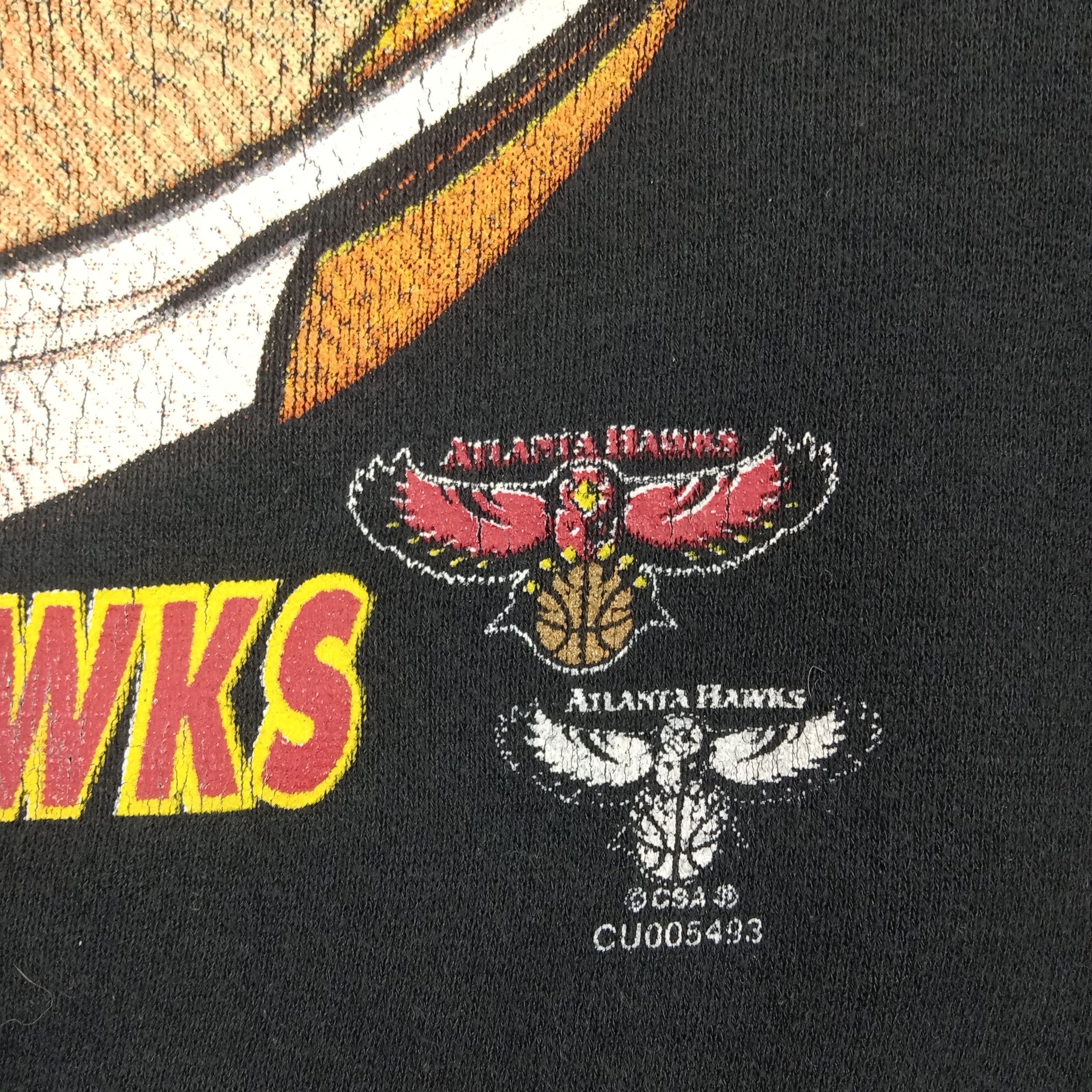 CSA Vintage 1997 Atlanta Hawks Looney Tunes NBA C290N23 Size US S / EU 44-46 / 1 - 4 Thumbnail