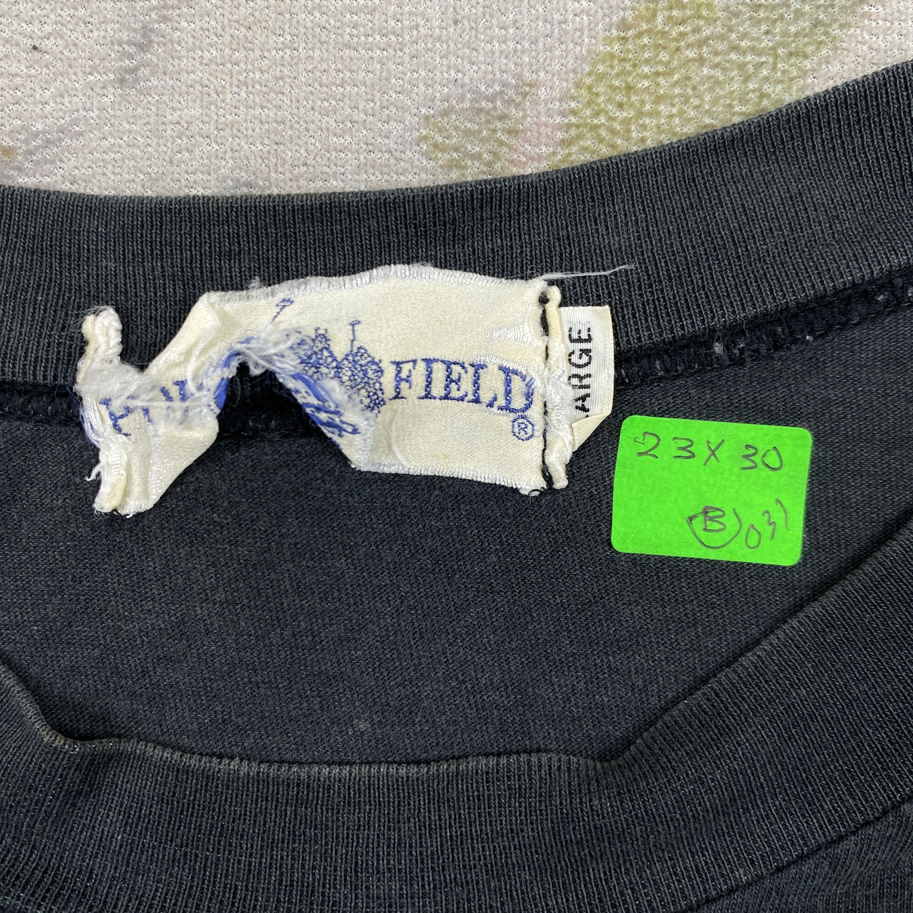 Polo Ralph Lauren Vintage Polo Field Multicolour Spell Out Large Tee -B031 Size US L / EU 52-54 / 3 - 3 Thumbnail