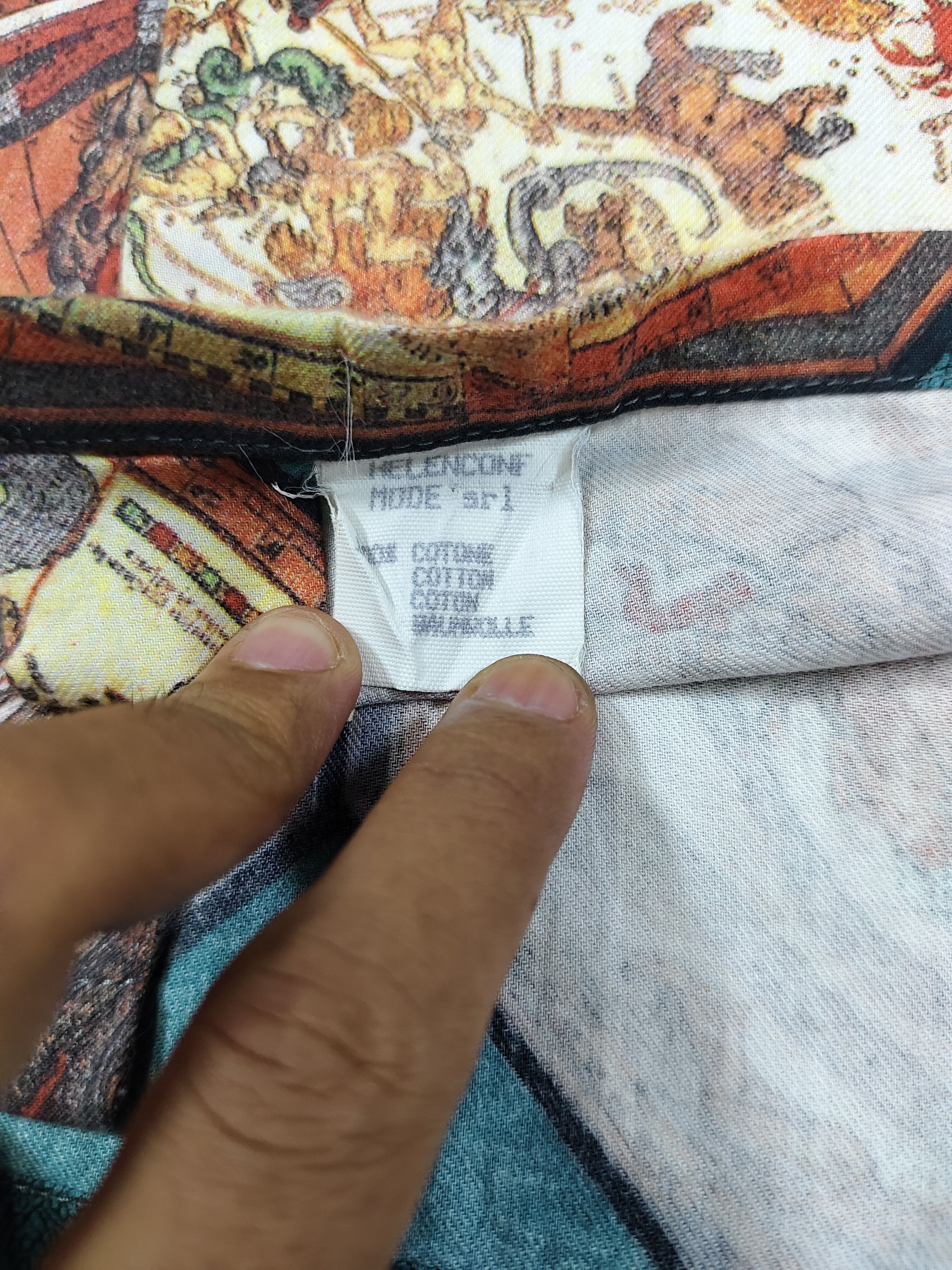 Vintage 90s Gruppo Storico- Rare Design Renaissance Zodiac Art Shirt Size US L / EU 52-54 / 3 - 6 Thumbnail
