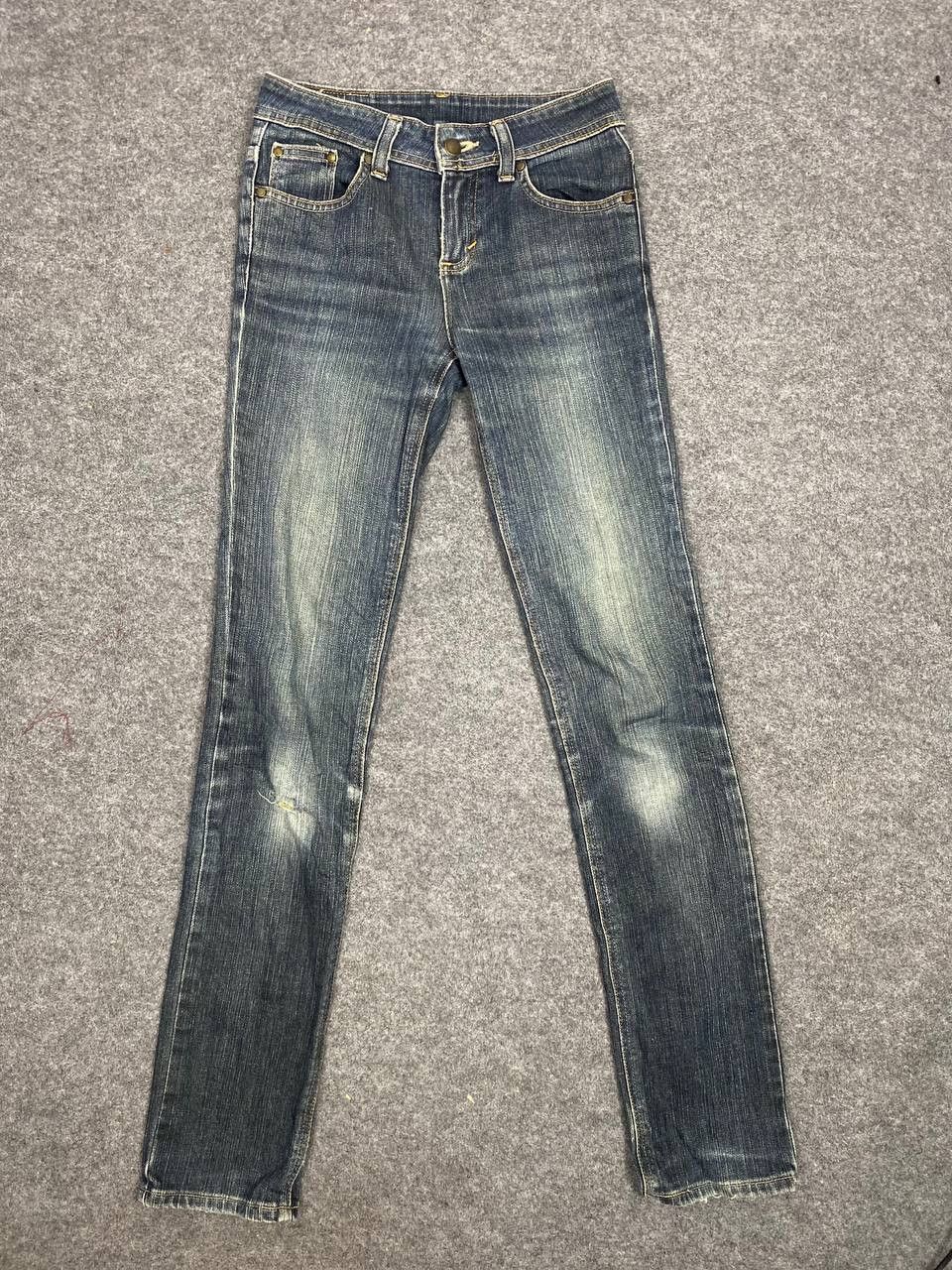 Edwin vintage miss edwin japan distressed denim Size 28" / US 6 / IT 42 - 7 Thumbnail