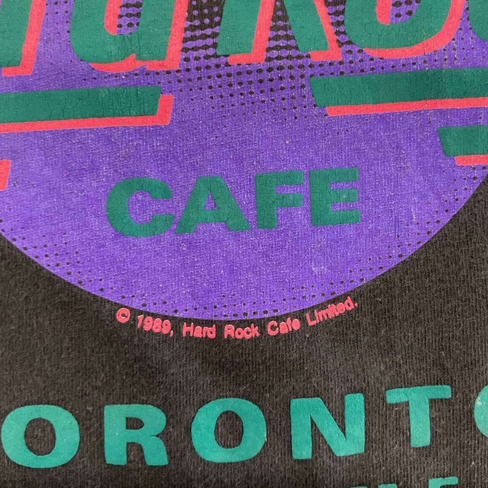 Hard Rock Cafe 1989 Rare vintage Hard Rock Cafe “ Toronto SkyDome” T-Shirt Size US XL / EU 56 / 4 - 4 Thumbnail