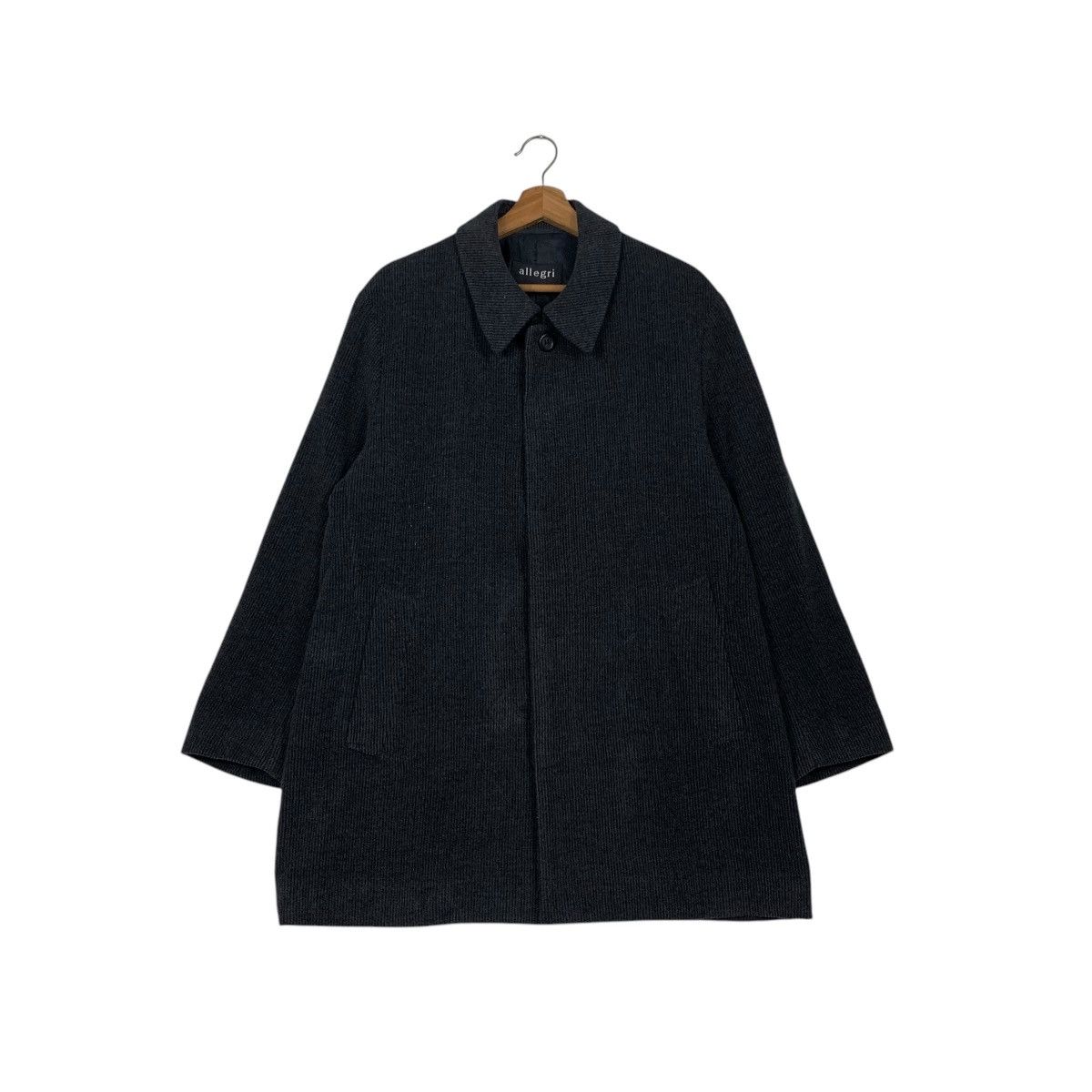 Allegri Vintage Allegri Thinsulate Black Rare Zip Up Long Jacket