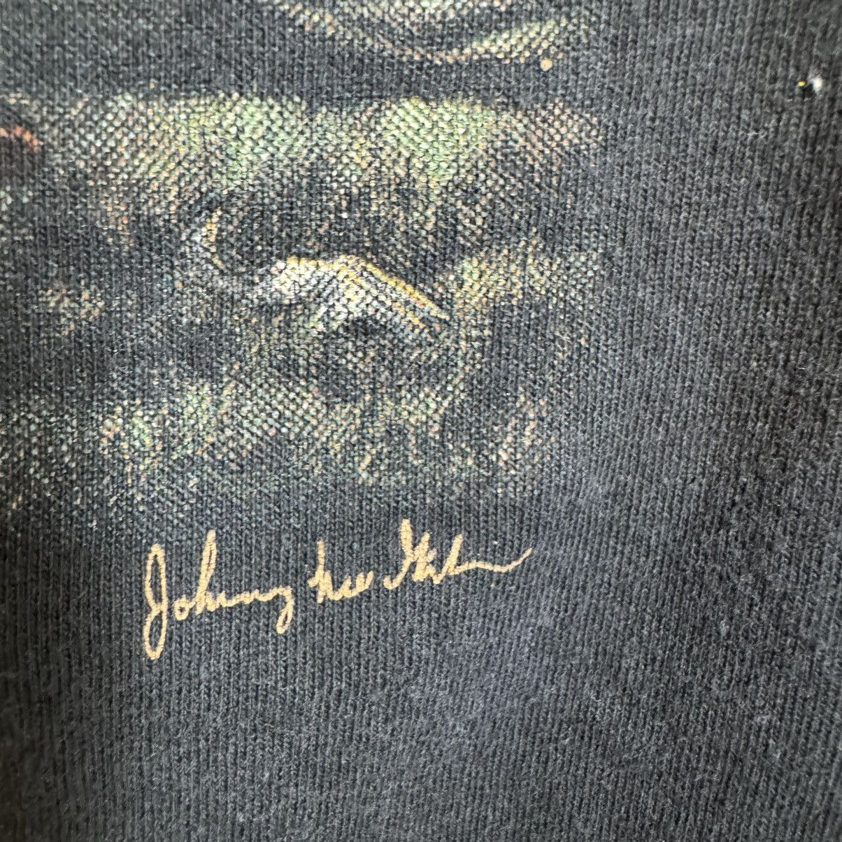 Vintage Vintage Faded Native American/Hawk/Sunset Shirt Size US XL / EU 56 / 4 - 5 Thumbnail