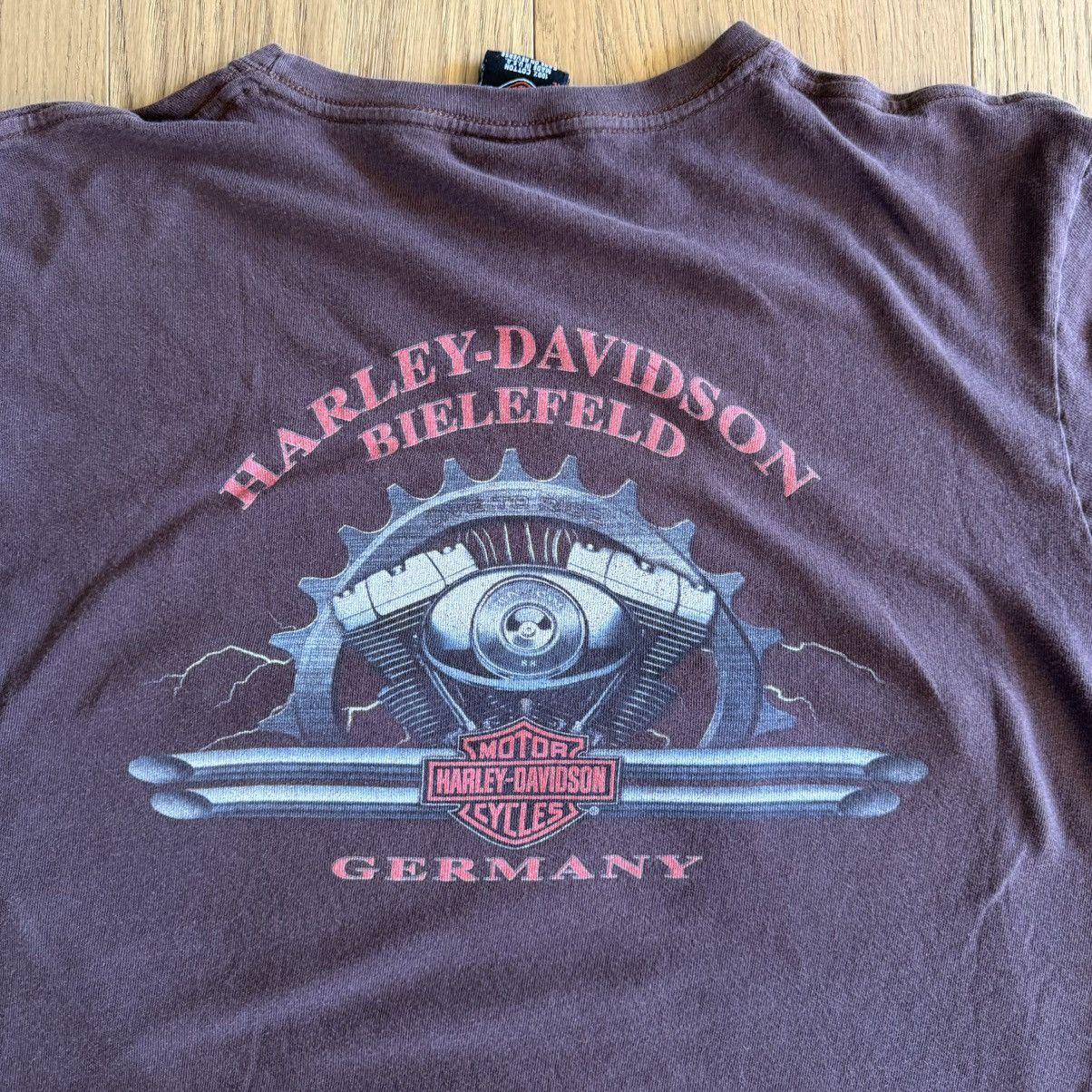 Harley Davidson 2005 Harley Davidson “Fat Boy” Germany t-shirt MADE IN USA Size US XL / EU 56 / 4 - 2 Thumbnail