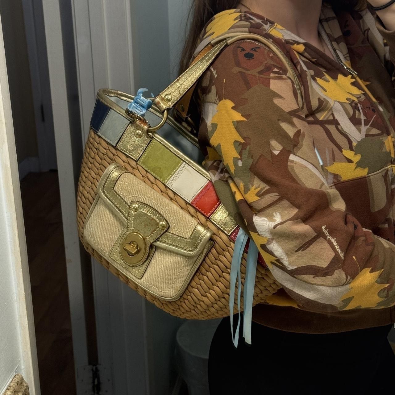 Coach Rare Y2K Coach Basket Style Bag Size ONE SIZE - 8 Thumbnail