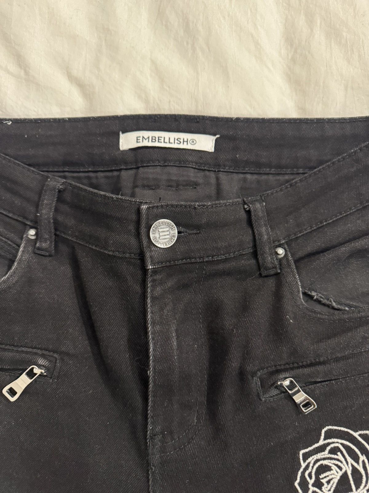Embellish Embellish NYC biker denim Size US 32 / EU 48 - 3 Thumbnail