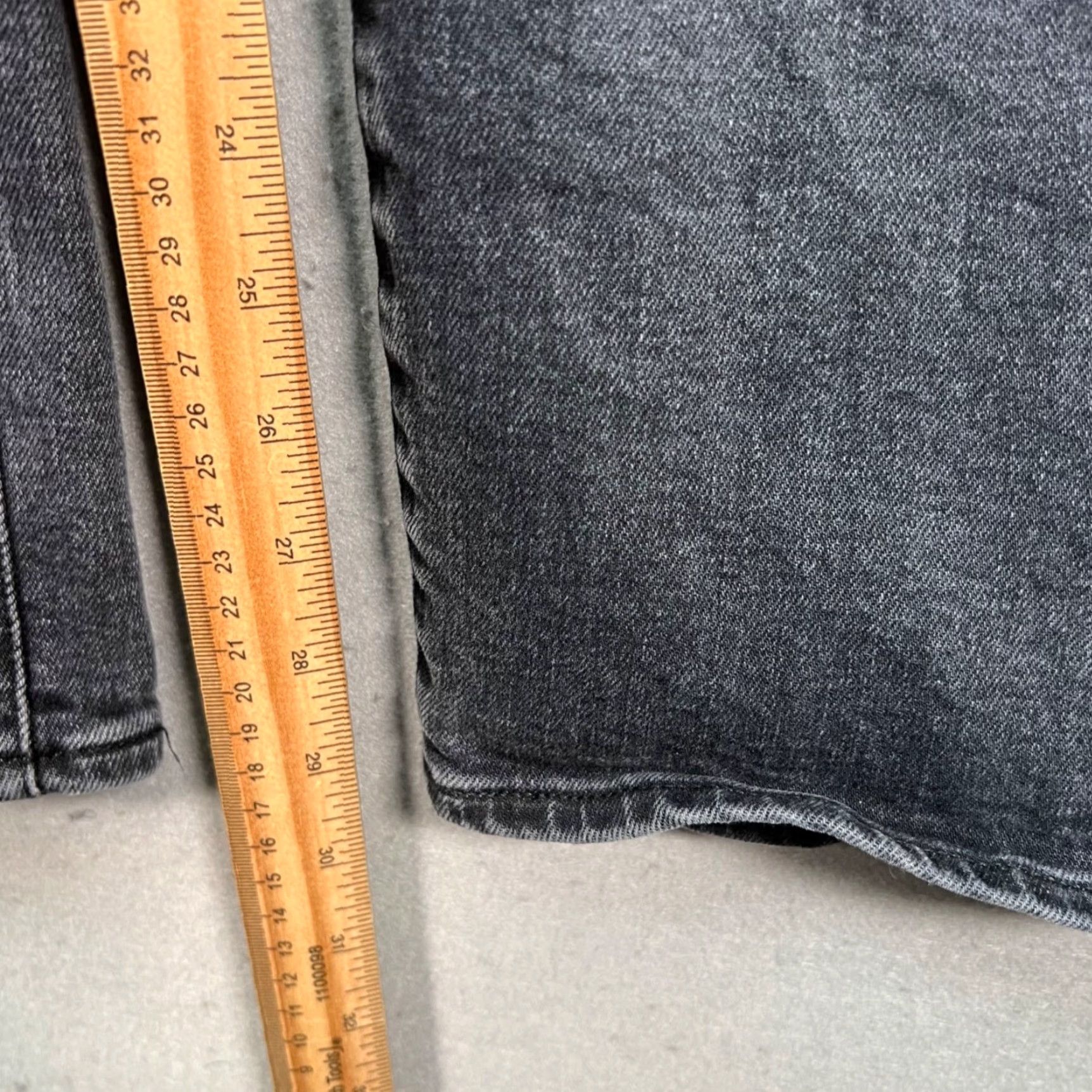 Denime Denim Forum Denim Jeans 90s Straight High Rise Womens Size 29 Blue 5-Pocket Cotton Elastane Denim Forum Vintage No Size 29" - 7 Thumbnail
