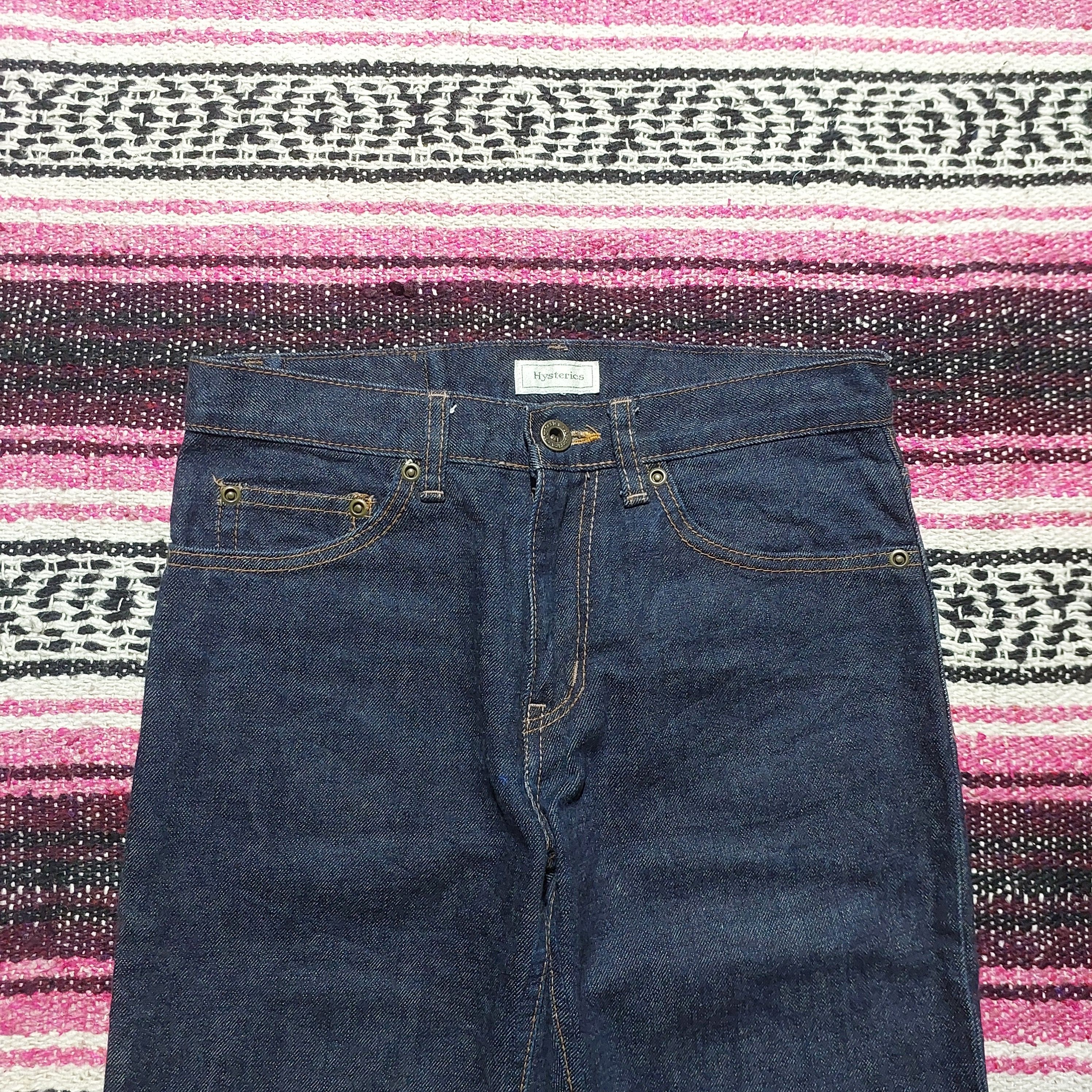 Hysteric Glamour Hysteric Glamour Oaklan Riders indigo denim Size US 28 / EU 44 - 2 Thumbnail