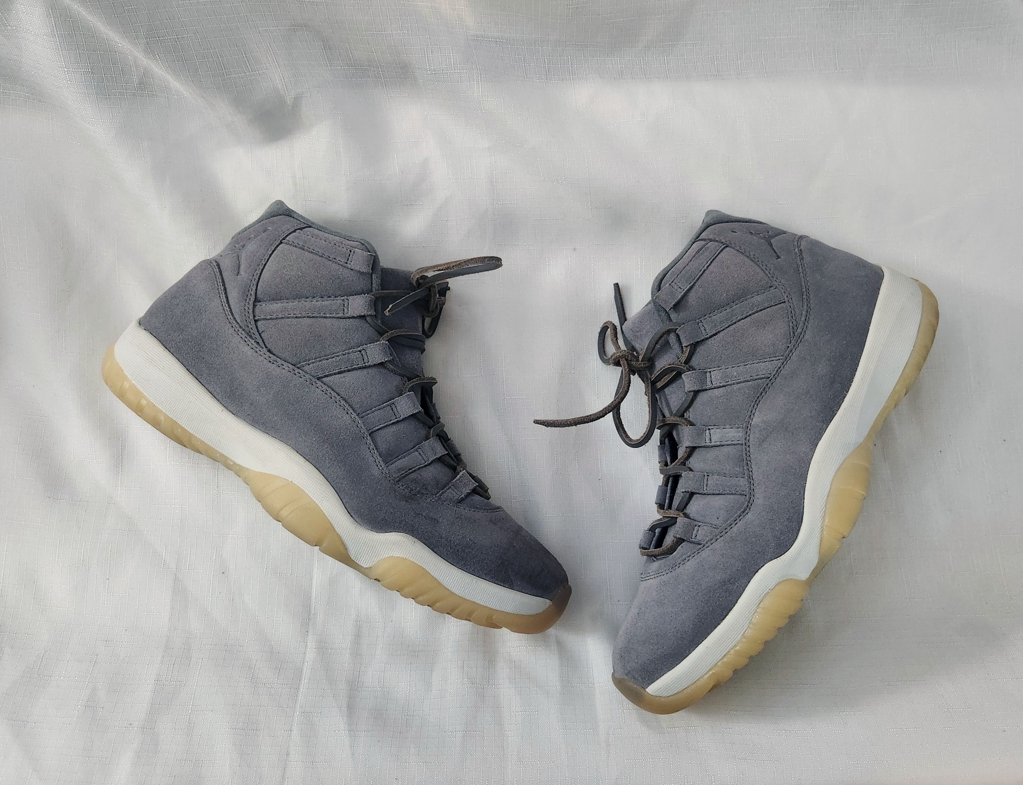 Sneaker Air Jordan 11 Retro Prem Grey Suede Nike Air Jordan 11