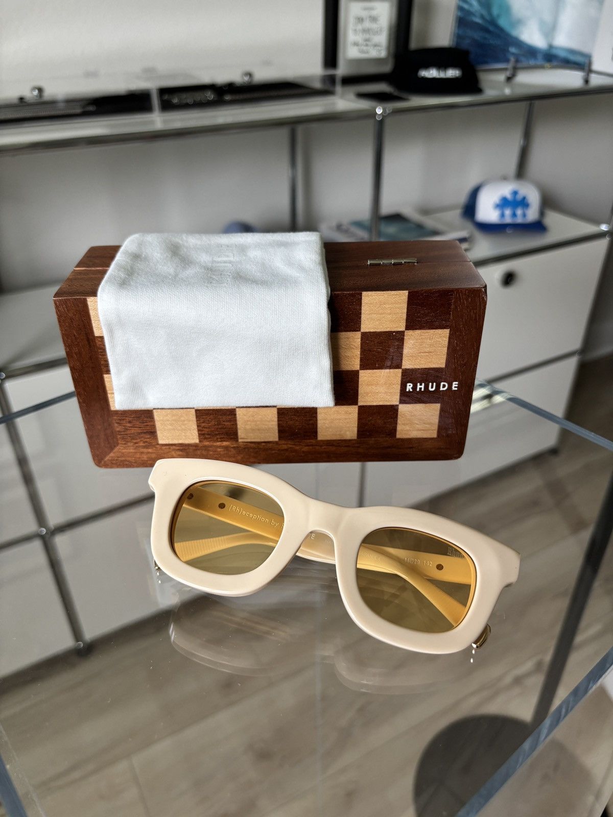 Rhude RHUDE - NEW RHODEO FRAME SUNGLASSES Size ONE SIZE - 2 Thumbnail