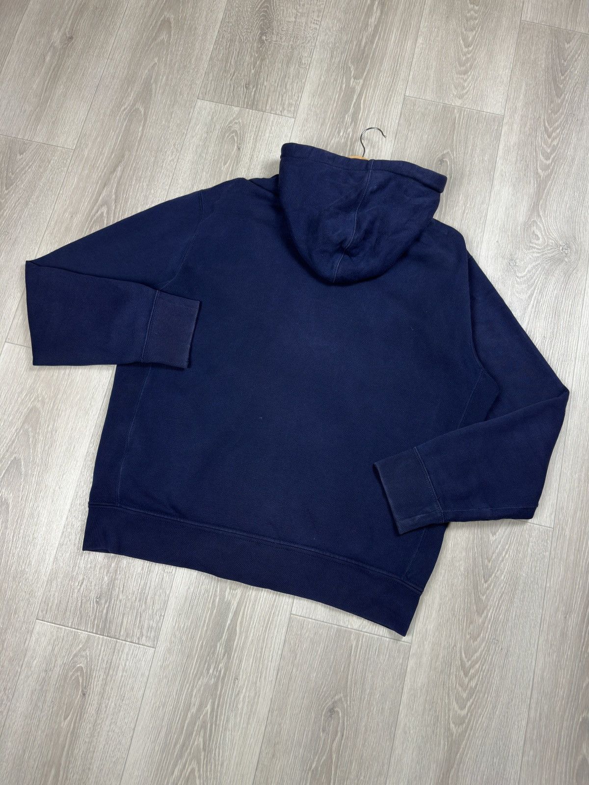 Polo Ralph Lauren Vintage Polo Ralph Lauren Zip Up Distressed Hoodie Size XL Size US XL / EU 56 / 4 - 9 Thumbnail