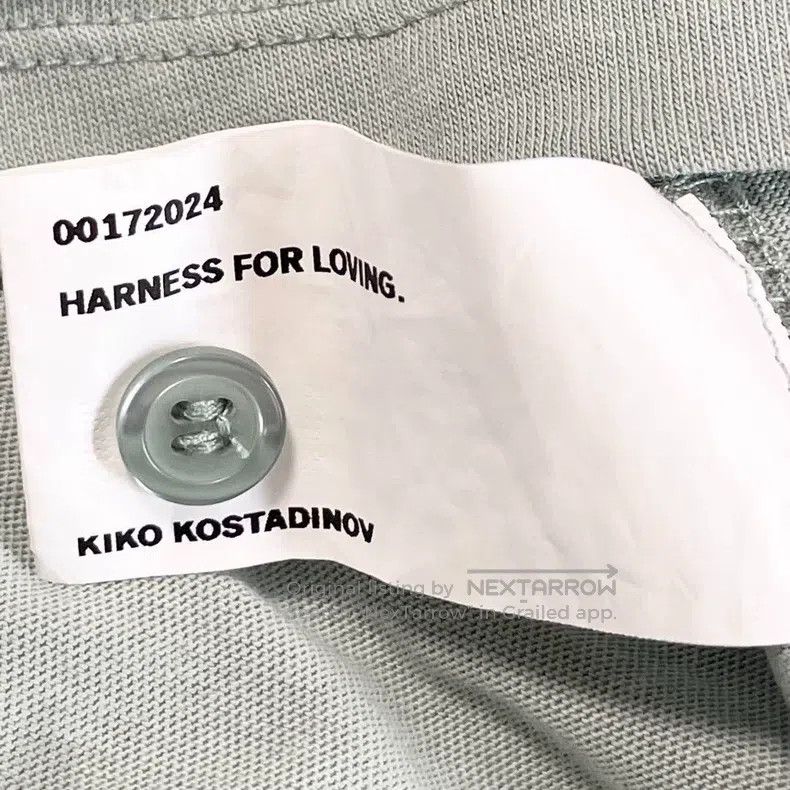 Kiko Kostadinov Kiko Kostadinov OHNE K DART HENLEY 24AW long-sleeve T-shir Size US M / EU 48-50 / 2 - 6 Thumbnail