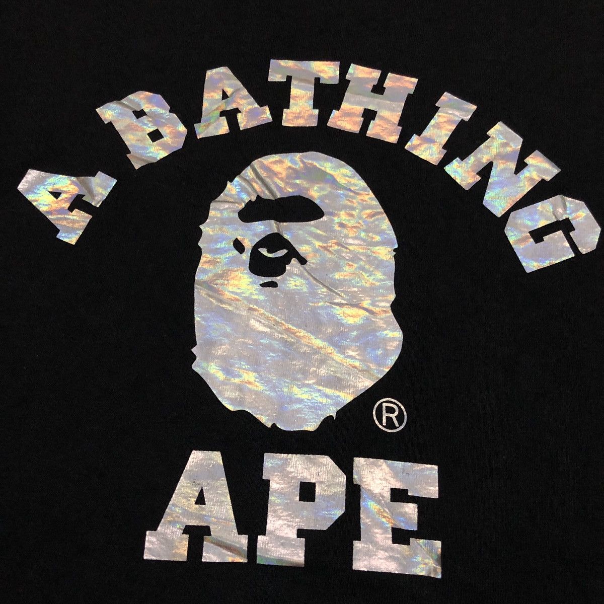 Bape Aurora College Tee Size US L / EU 52-54 / 3 - 3 Thumbnail