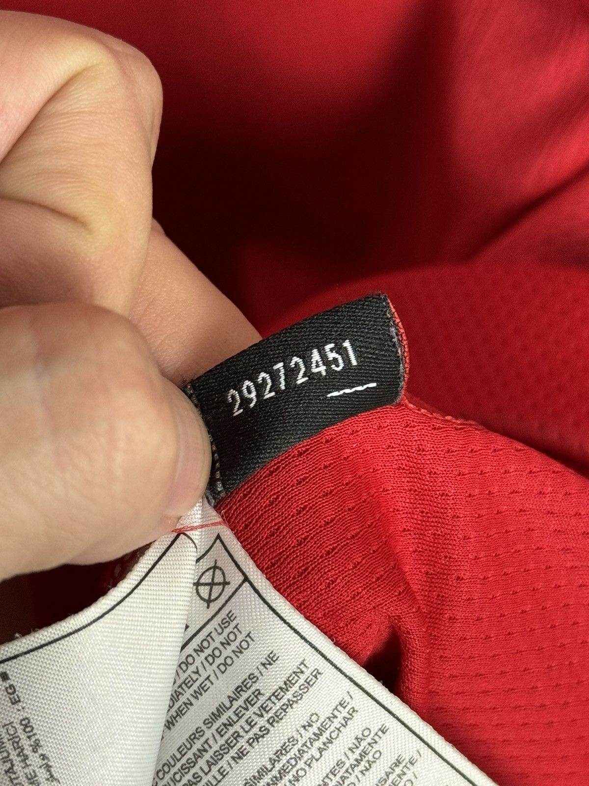 Nike Manchester United 07/09 Home Football Jersey T-Shirt Size US L / EU 52-54 / 3 - 22 Thumbnail