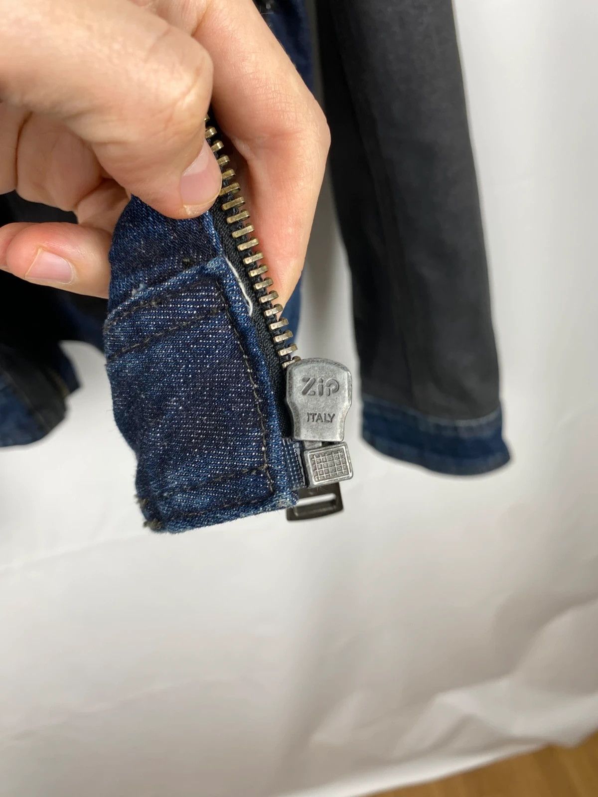 Guess Guess Lot.02 Denim Biker Jacket Rare size S Size US S / EU 44-46 / 1 - 11 Thumbnail