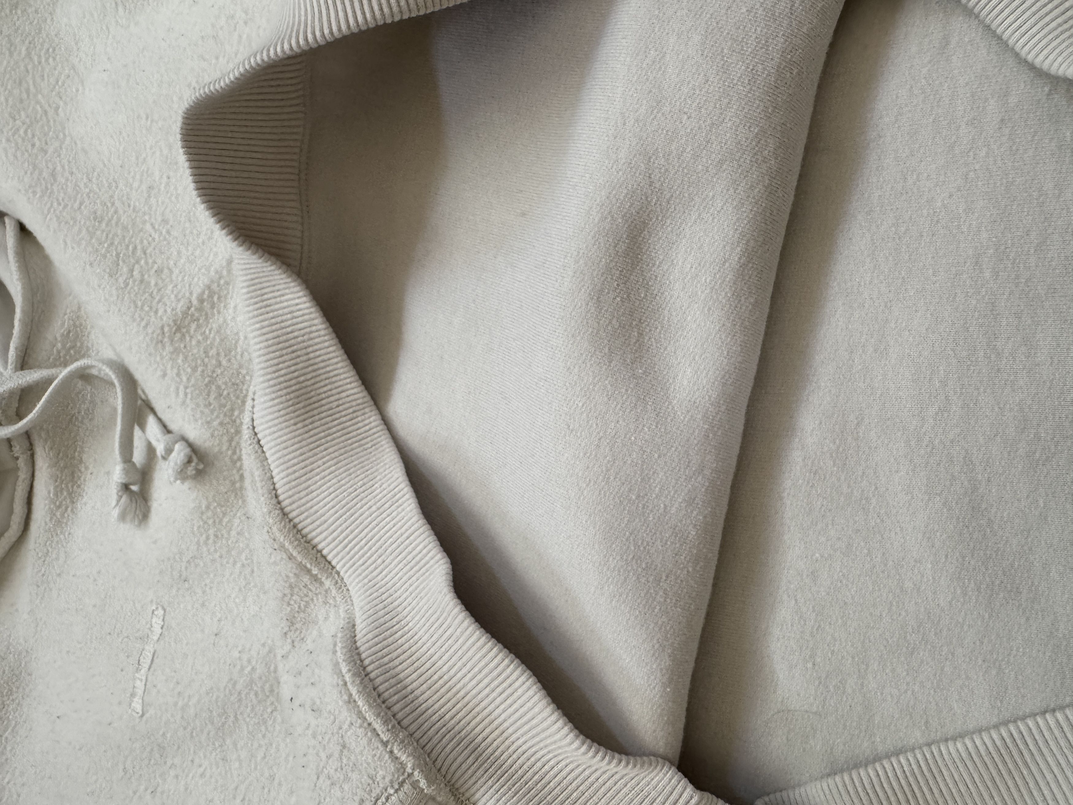 Vetements Vetements Inside Out Hoodie Cream White Size US M / EU 48-50 / 2 - 12 Thumbnail