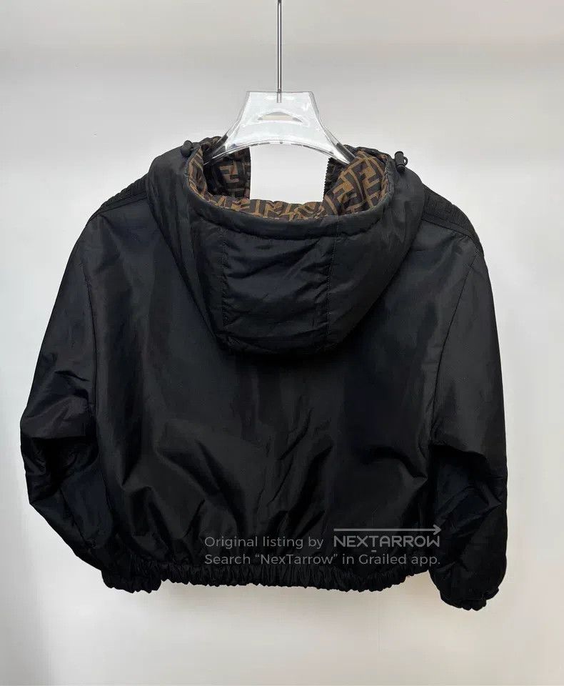 Fendi Fendi Printed Two-Sided Wearable Puffer Jacket Size S / US 4 / IT 40 - 2 Thumbnail