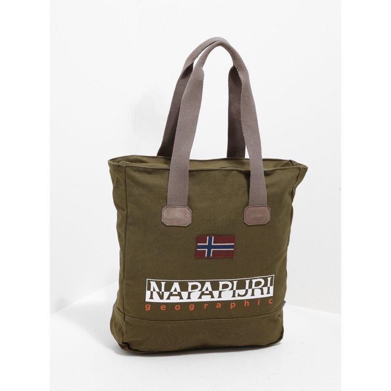 AUTHENTIC NAPAPIJRI SPORTA 14L TOTE BAG NEW OLIVE GREEN