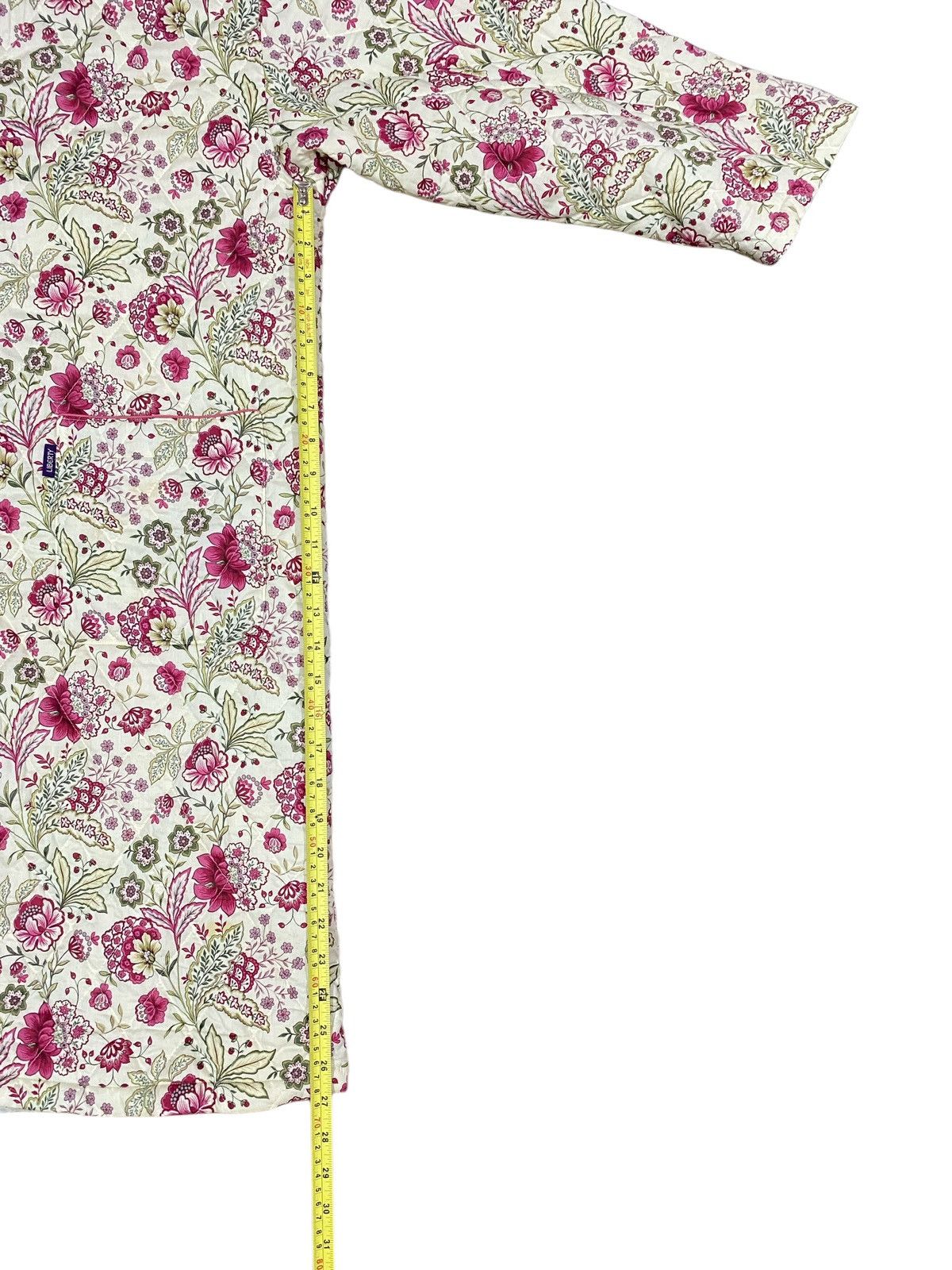 Liberty LIBERTY Quilted Cardigan Button Jacket Floral (L) Size L / US 10 / IT 46 - 13 Thumbnail
