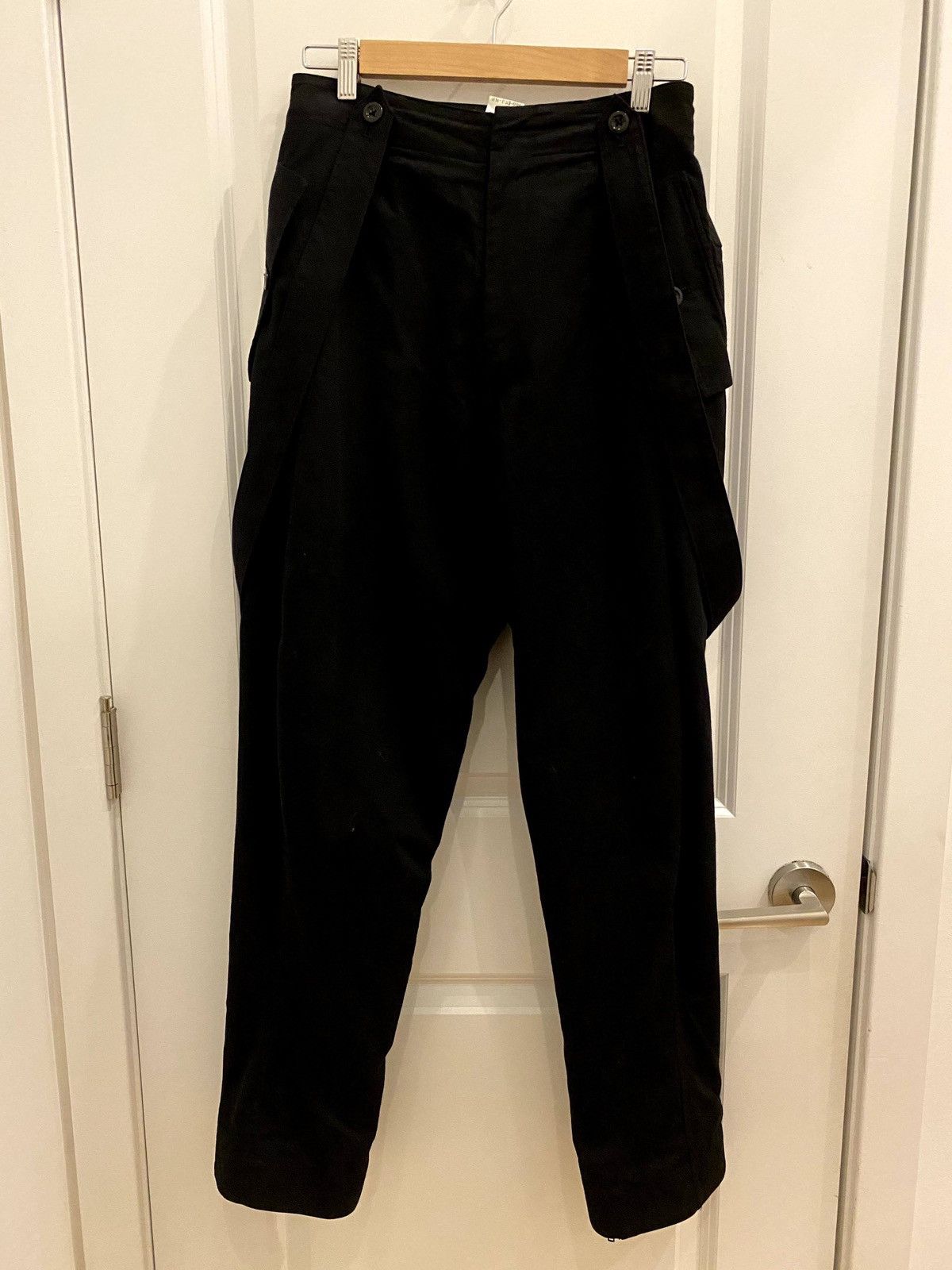 Yohji Yamamoto 08ss military detachable suspender trousers Size US 32 / EU 48 - 9 Thumbnail