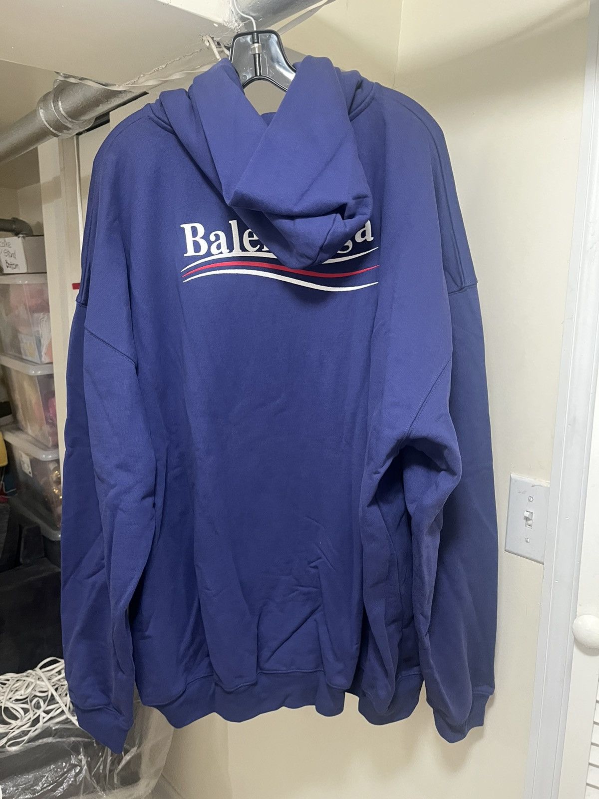 Balenciaga Balenciaga Campaign Hoodie Sz S Size US S / EU 44-46 / 1 - 5 Thumbnail