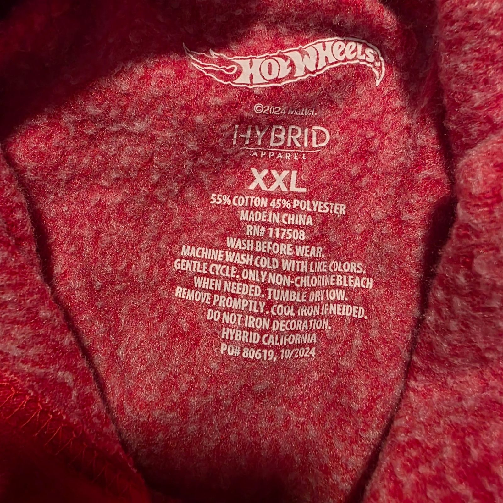Other Hot Wheels Legendary Racer Hoodie XXL RED Hybrid AppareL Size US XXL / EU 58 / 5 - 3 Thumbnail