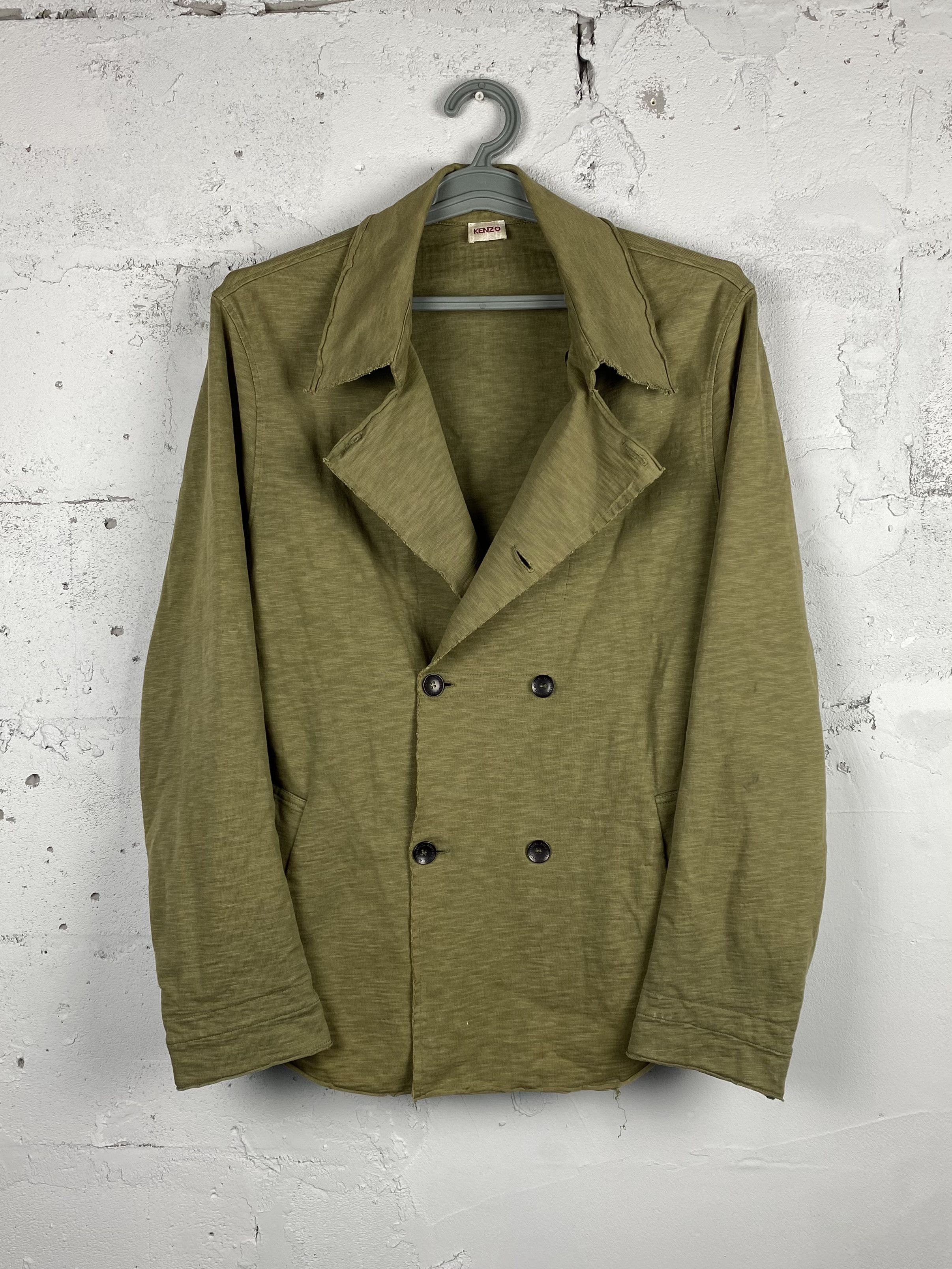 Kenzo × Vintage RARE KENZO Military Jacket Made For Andy Warhol Size US L / EU 52-54 / 3 - 1 Thumbnail