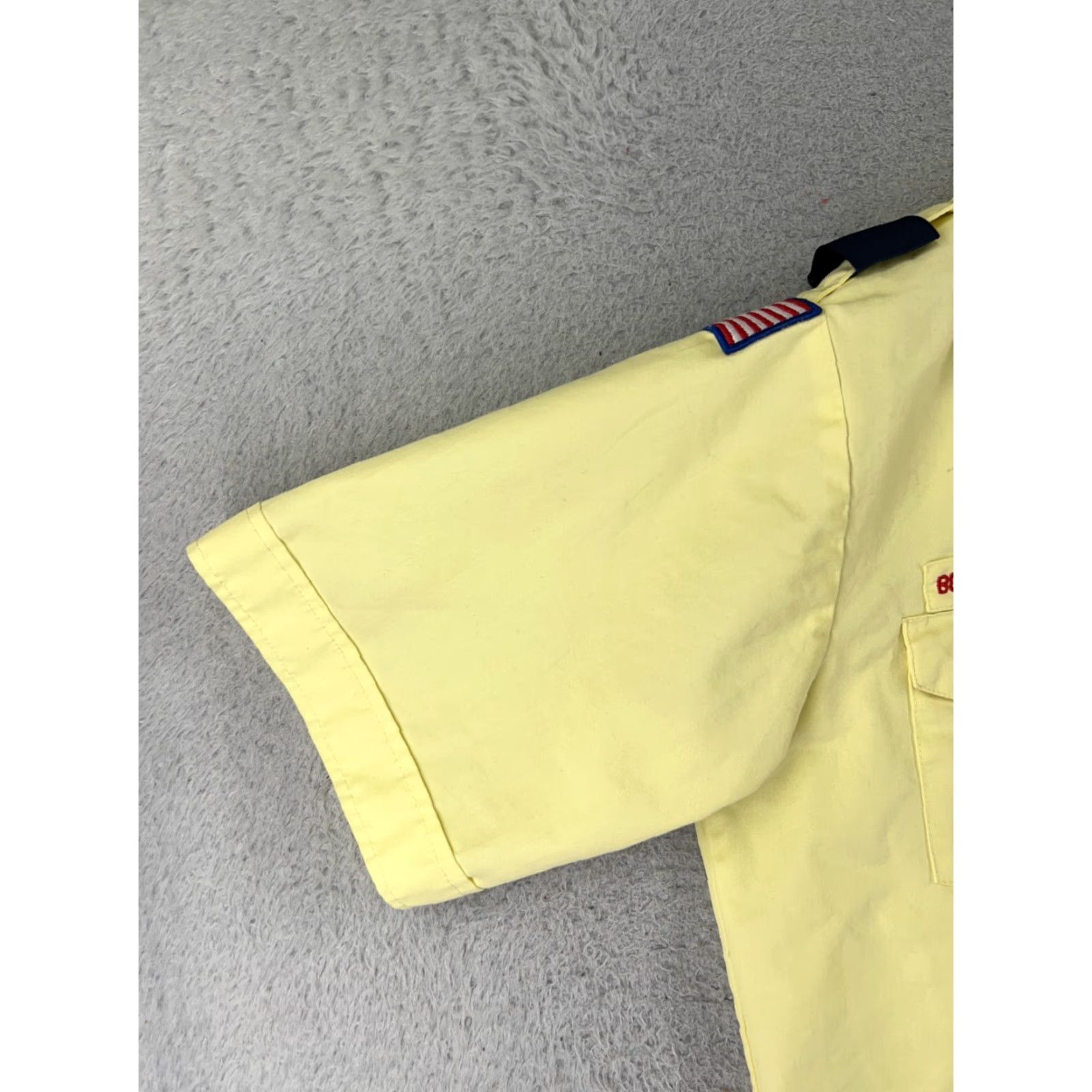 Vintage VINTAGE Boy Scouts of America Uniform Shirt Womens Medium Yellow Short Sleeve READ Size M / US 6-8 / IT 42-44 - 3 Thumbnail