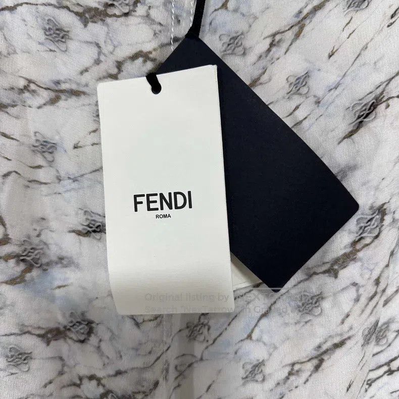 Fendi Fendi Silk Floral Skirt Size 26" / US 2 / IT 38 - 4 Thumbnail