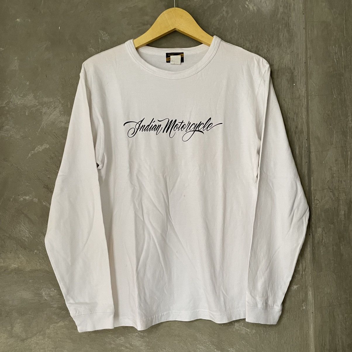 Indian Motorcycle × Japanese Brand × Toyo Enterprises Indian Motorcycle Hand Lettering Toyo Enterprise Long Sleeve Size US M / EU 48-50 / 2 - 2 Thumbnail