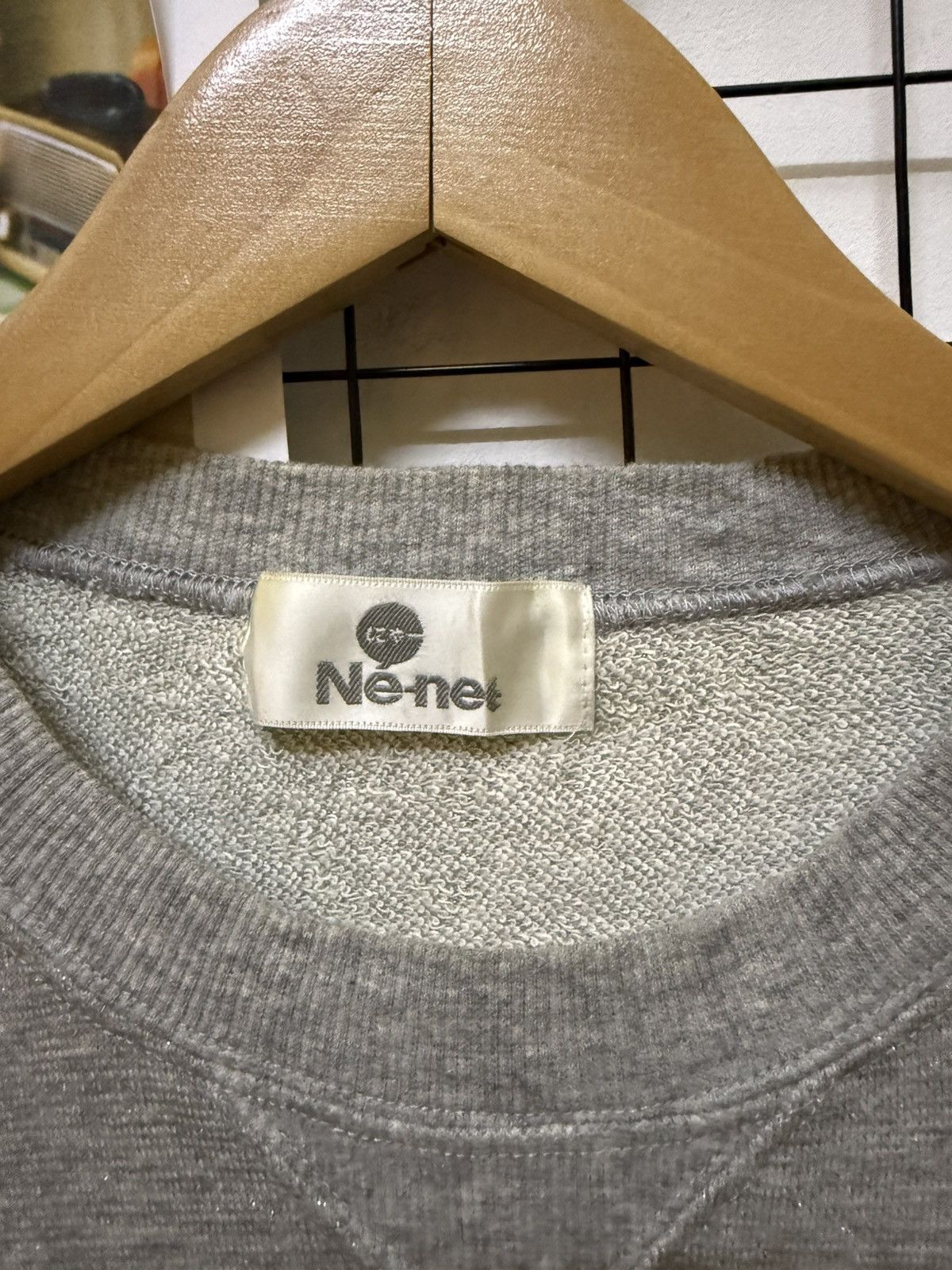 Issey Miyake × Ne-Net Vintage Ne-Net Crewneck Sweatshirt Pullover Big Logo Size 2 Size XXS / US 00 / IT 34 - 3 Thumbnail