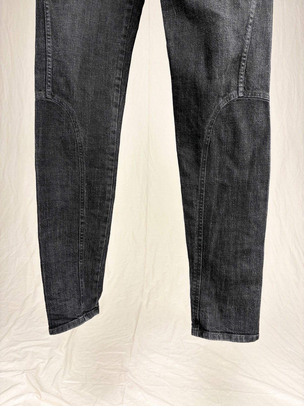 Gareth Pugh Gareth Pugh Geometric Stitch Zip Skinny Jeans Size US 32 / EU 48 - 4 Thumbnail