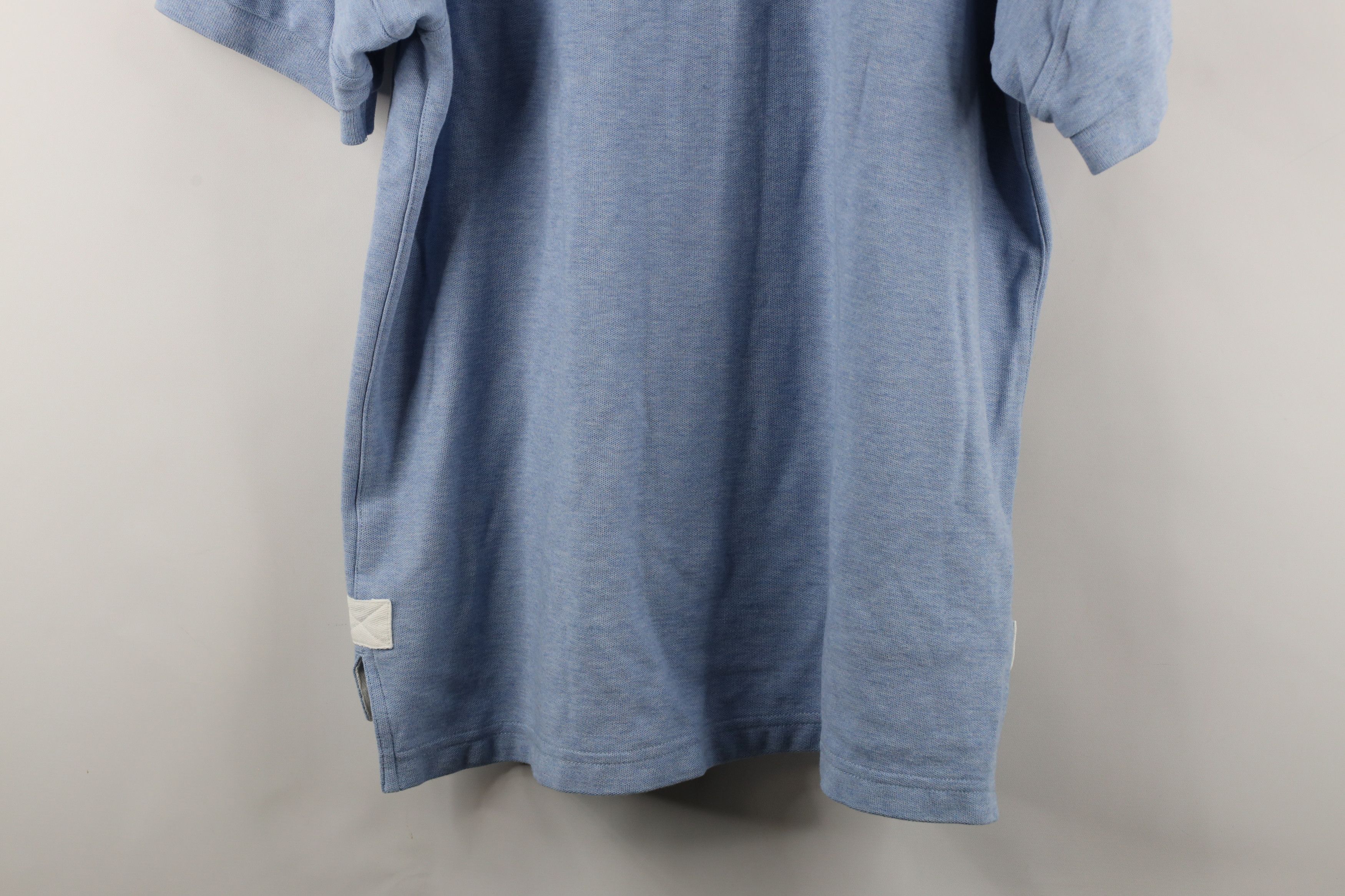 Orvis × Vintage Vintage Orvis Heavyweight Collared Polo Shirt Blue Cotton Size US L / EU 52-54 / 3 - 12 Thumbnail