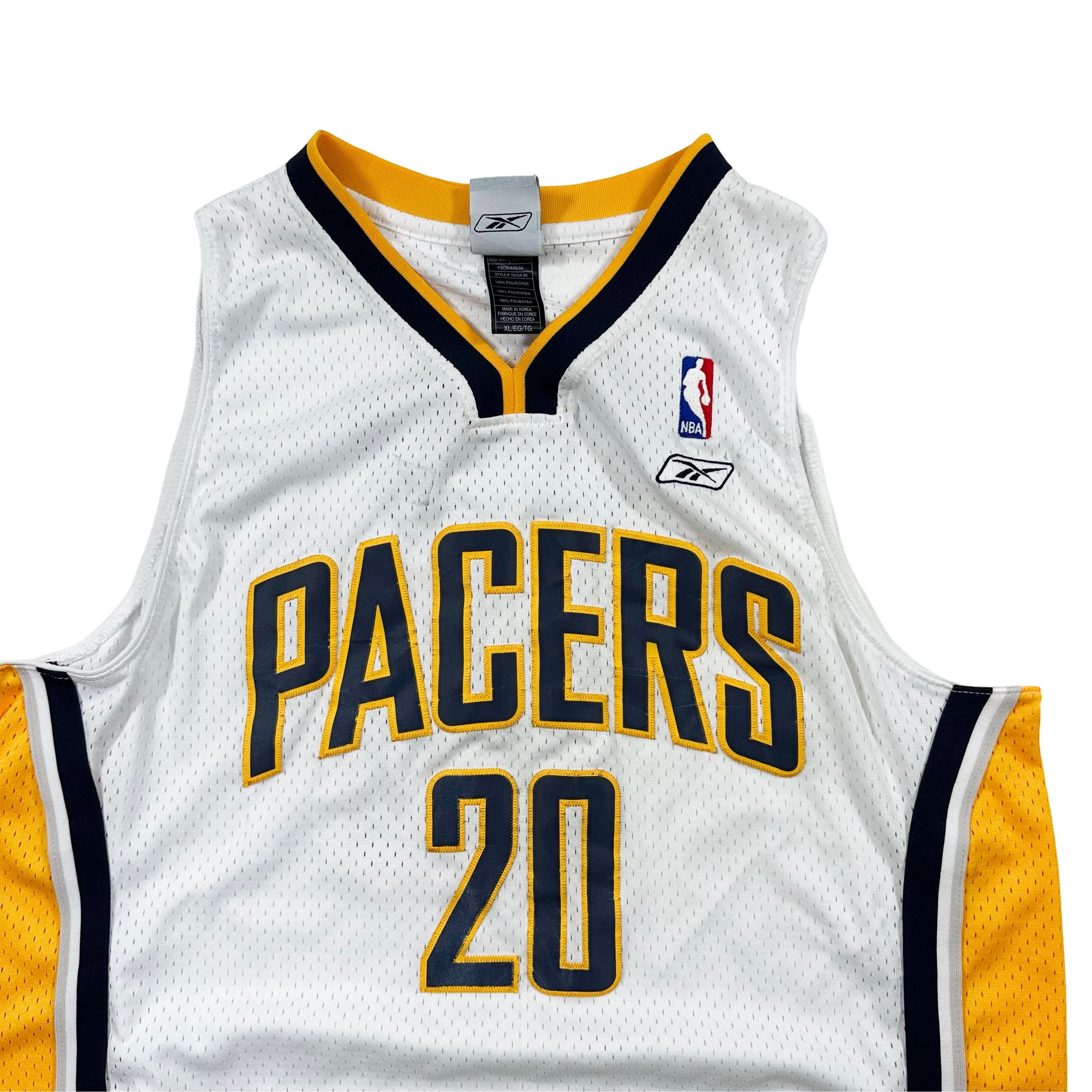 Vintage Vintage Reebok NBA Indiana Pacers #20 Jones Basketball Size US XL / EU 56 / 4 - 2 Thumbnail