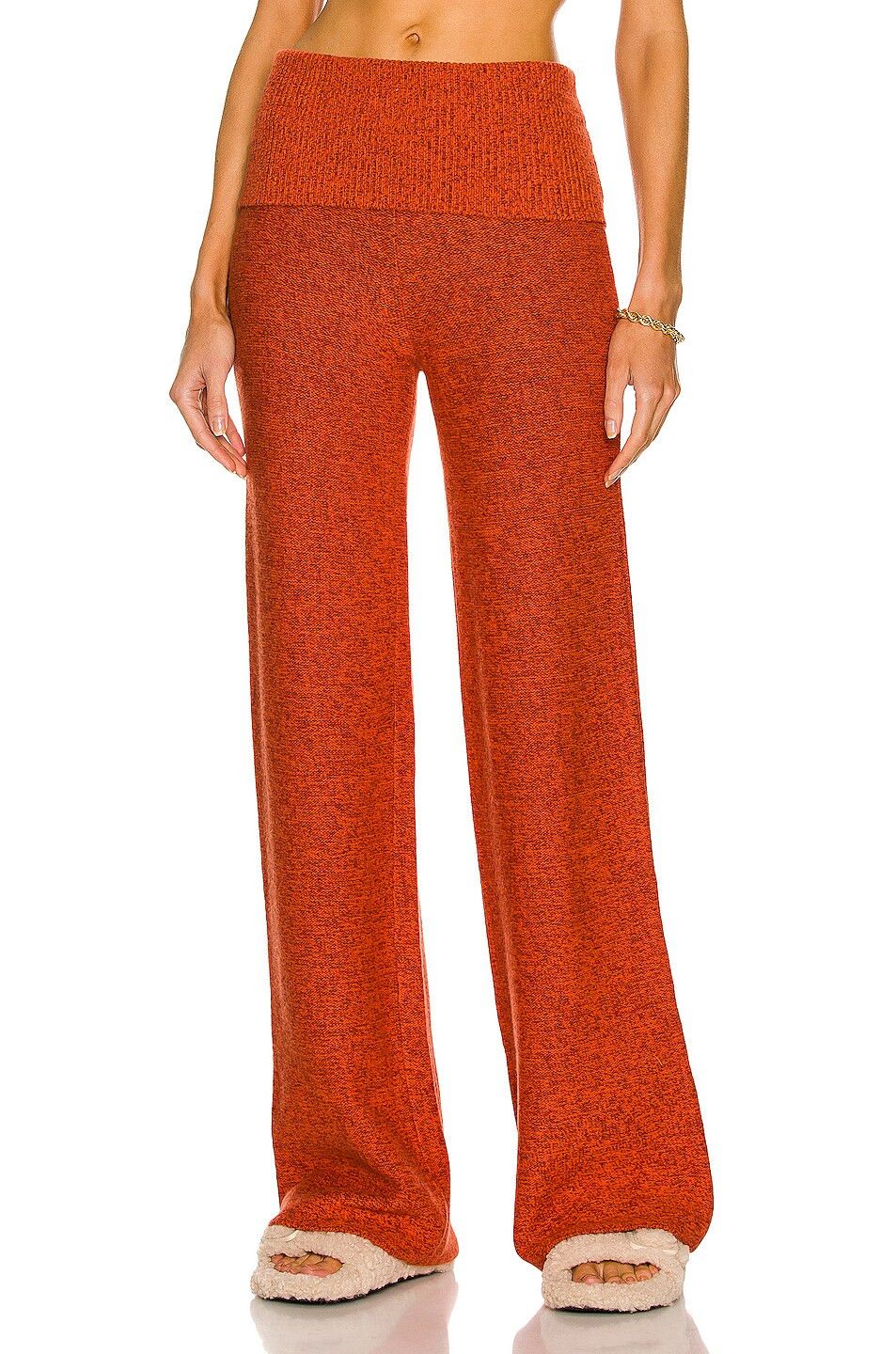 Off-White o1y1225 Sweatpant in Orange Size 27" / US 4 / IT 40 - 1 Thumbnail