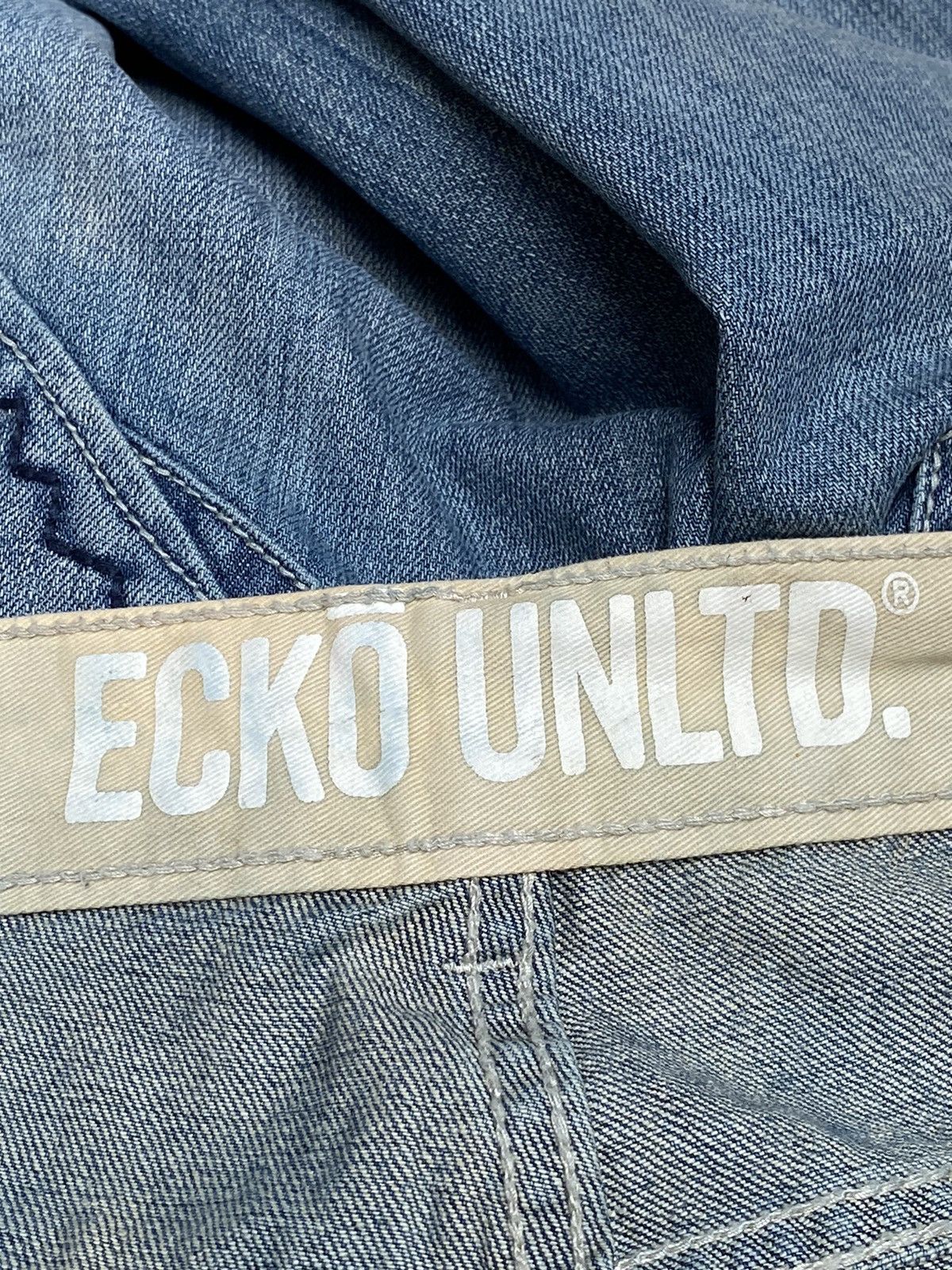 Ecko Unltd. × Vintage Rare Design Vintage Ecko Untld Oversized Baggy Jeans 2000s Size US 40 / EU 56 - 8 Thumbnail