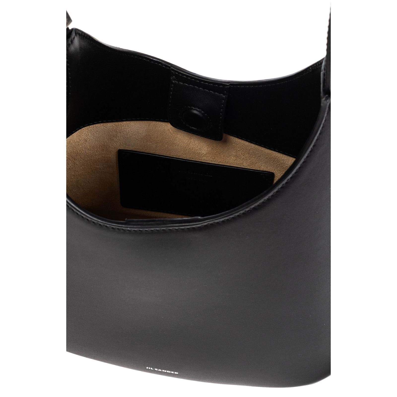 Jil Sander JIL SANDER Black Leather Shoulder Bag New & Authentic Size ONE SIZE - 4 Thumbnail