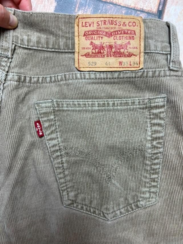 Levi's Levi's 529 Corduroy Jeans vintage Size US 33 - 5 Thumbnail