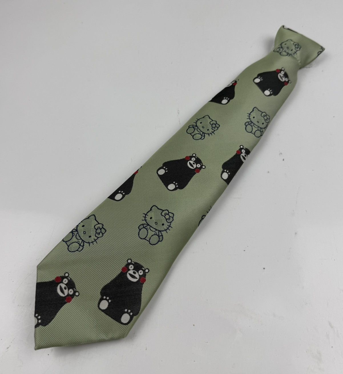 Japanese Brand kumamon X hello kitty neck tie tc53 Size ONE SIZE - 1 Thumbnail