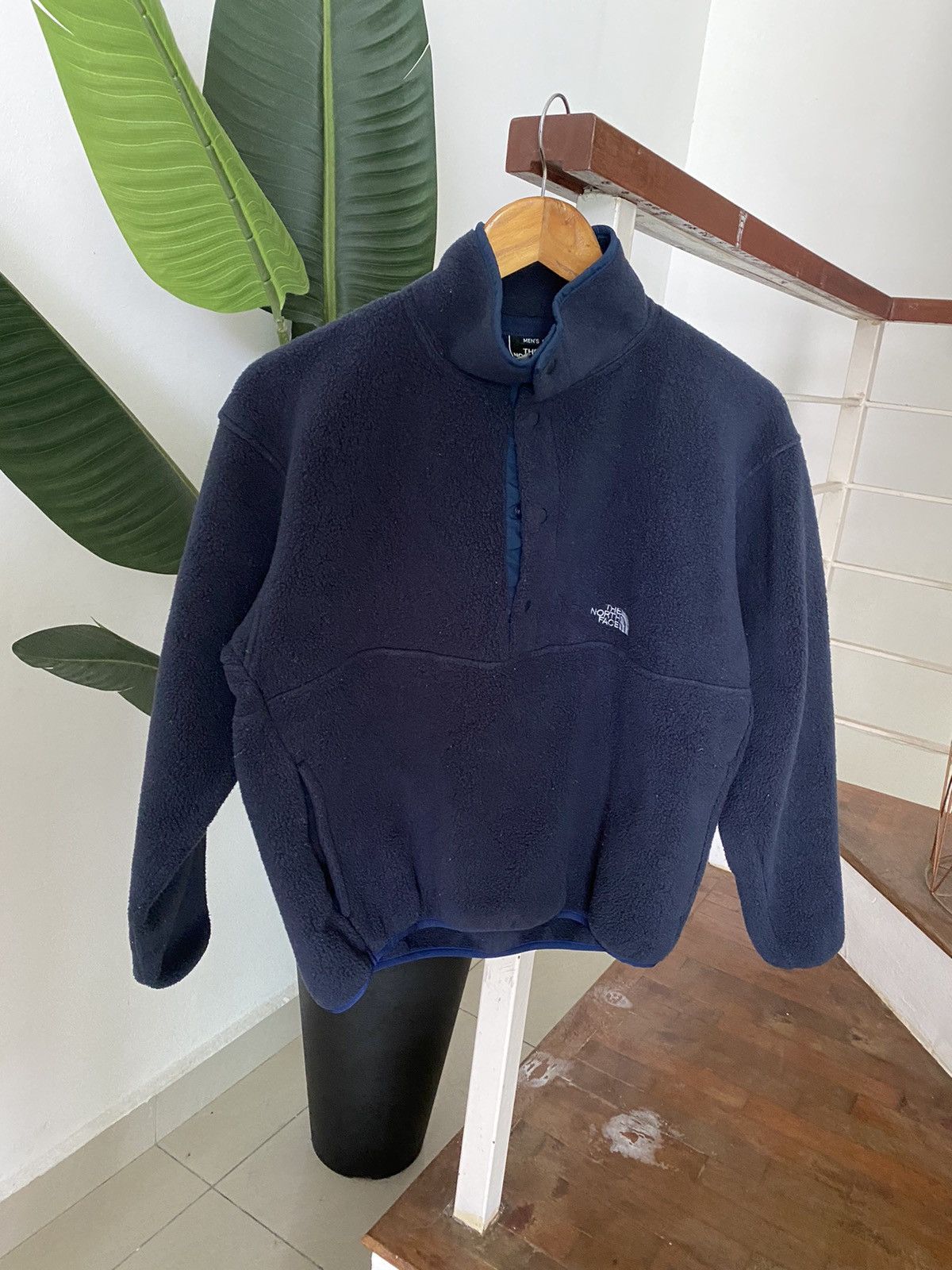 The North Face × Vintage Vintage THE NORTH FACE Men's Snap-T® Fleece Pullover Size US S / EU 44-46 / 1 - 2 Thumbnail