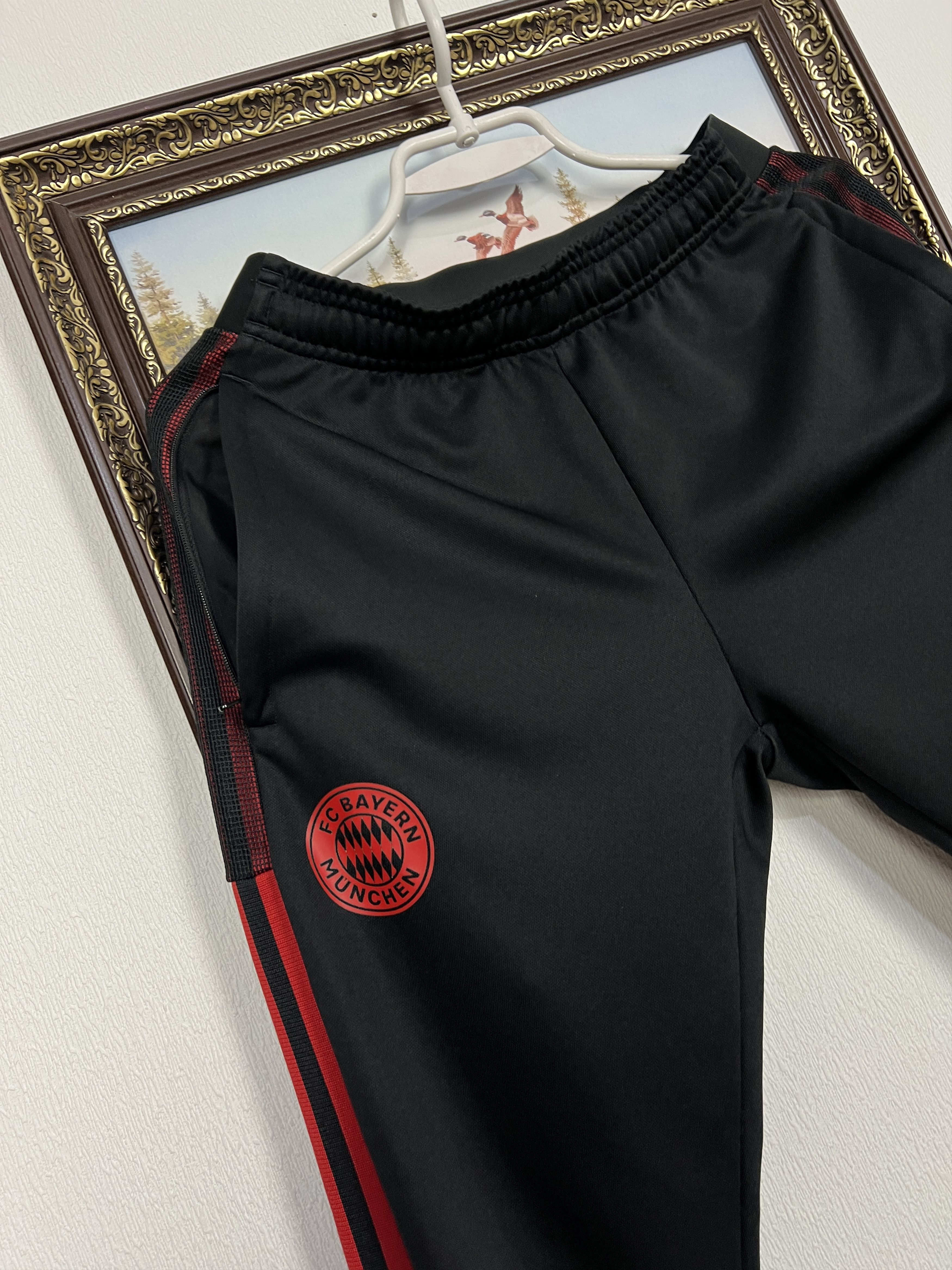 Adidas Bayern Munich Football Train Slim Athletic Pants Sweatpants Size US 30 / EU 46 - 3 Thumbnail