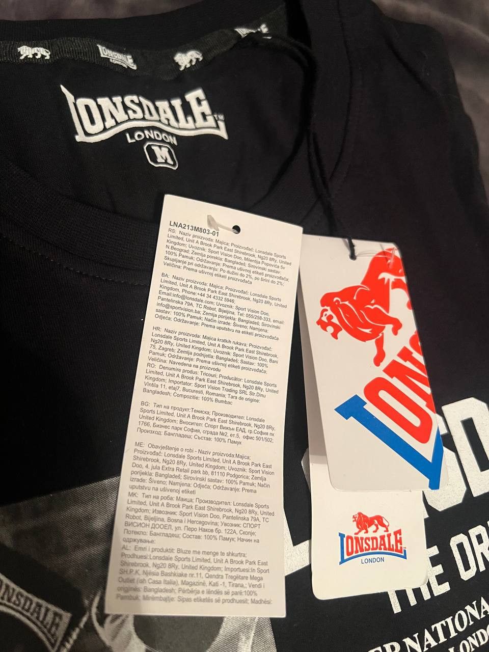 Lonsdale Lonsdale T-Shirt New With Tags / EU Size M Size US M / EU 48-50 / 2 - 2 Thumbnail